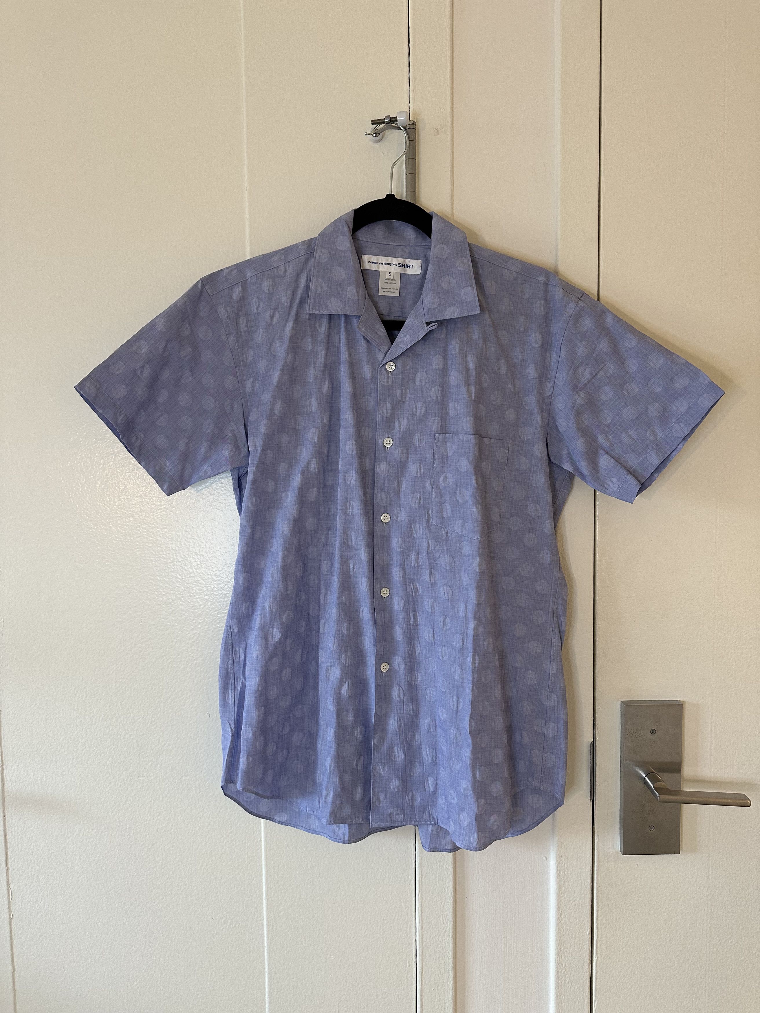 Comme des Garcons Comme des Garçons Camp Collar Short Sleeve Button Up Size US S / EU 44-46 / 1 - 1 Thumbnail