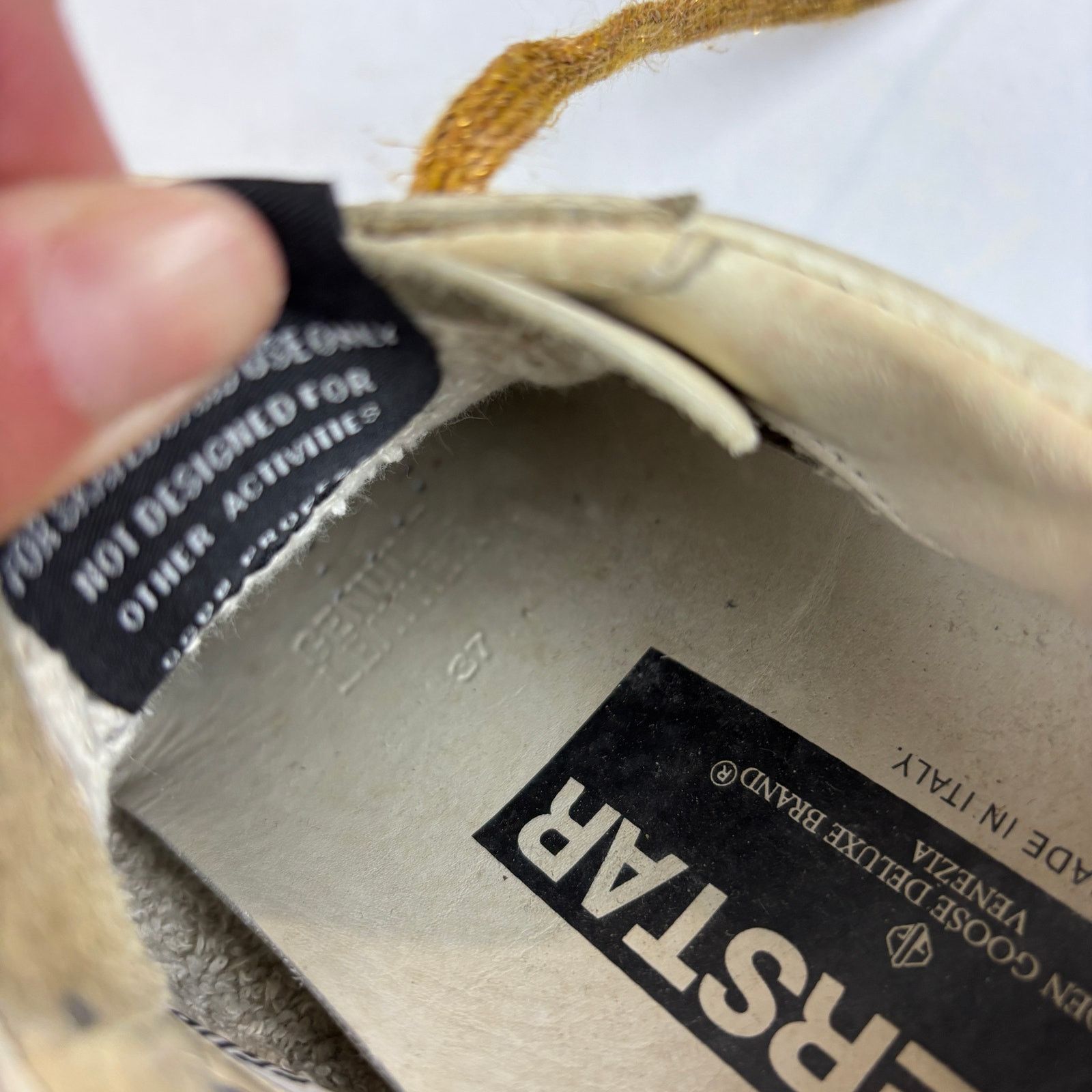 Golden Goose Golden Goose Superstar GGDB Private EDT Skate Sneakers 37 Size US 7 / IT 37 - 10 Thumbnail