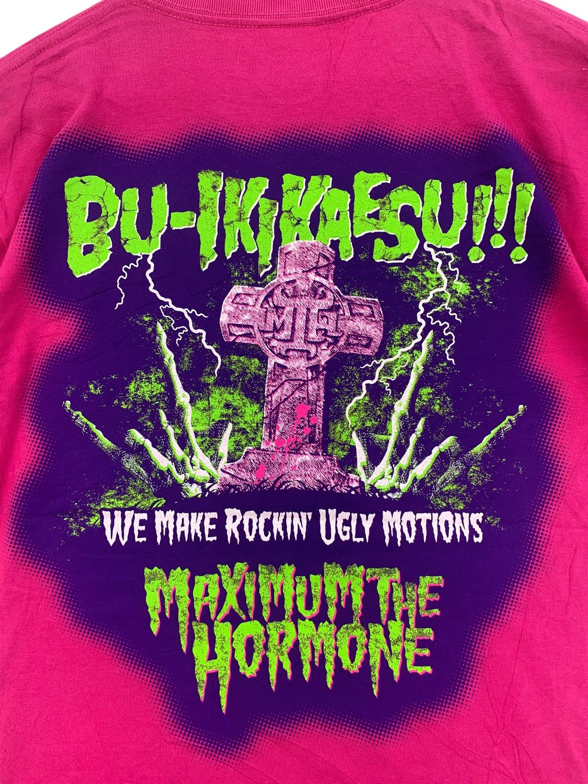 Designer MAXIMUM THE HORMONE Rockimpo Japan Band Tee Shirt Top Punk Size M / US 6-8 / IT 42-44 - 6 Thumbnail