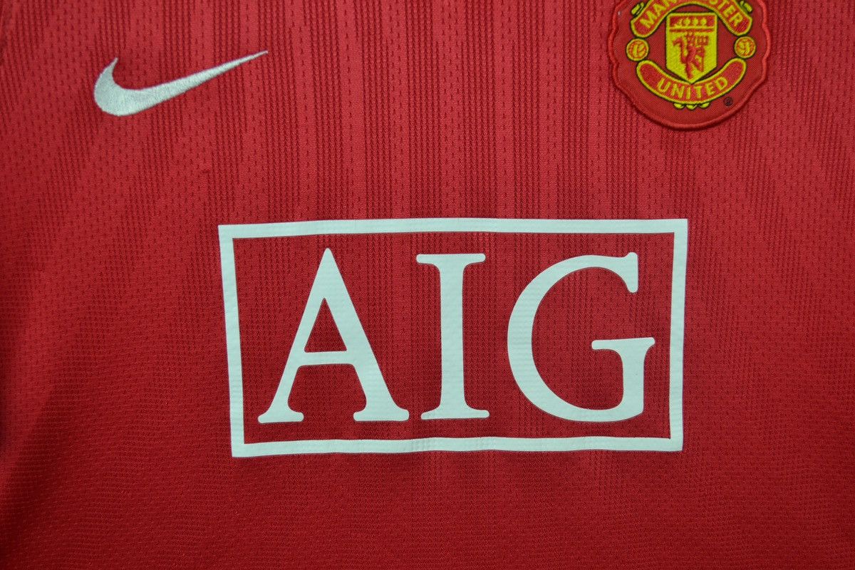 Nike Manchester United 2008 Home Football Shirt Nike Soccer Retro Size US XS / EU 42 / 0 - 6 Thumbnail