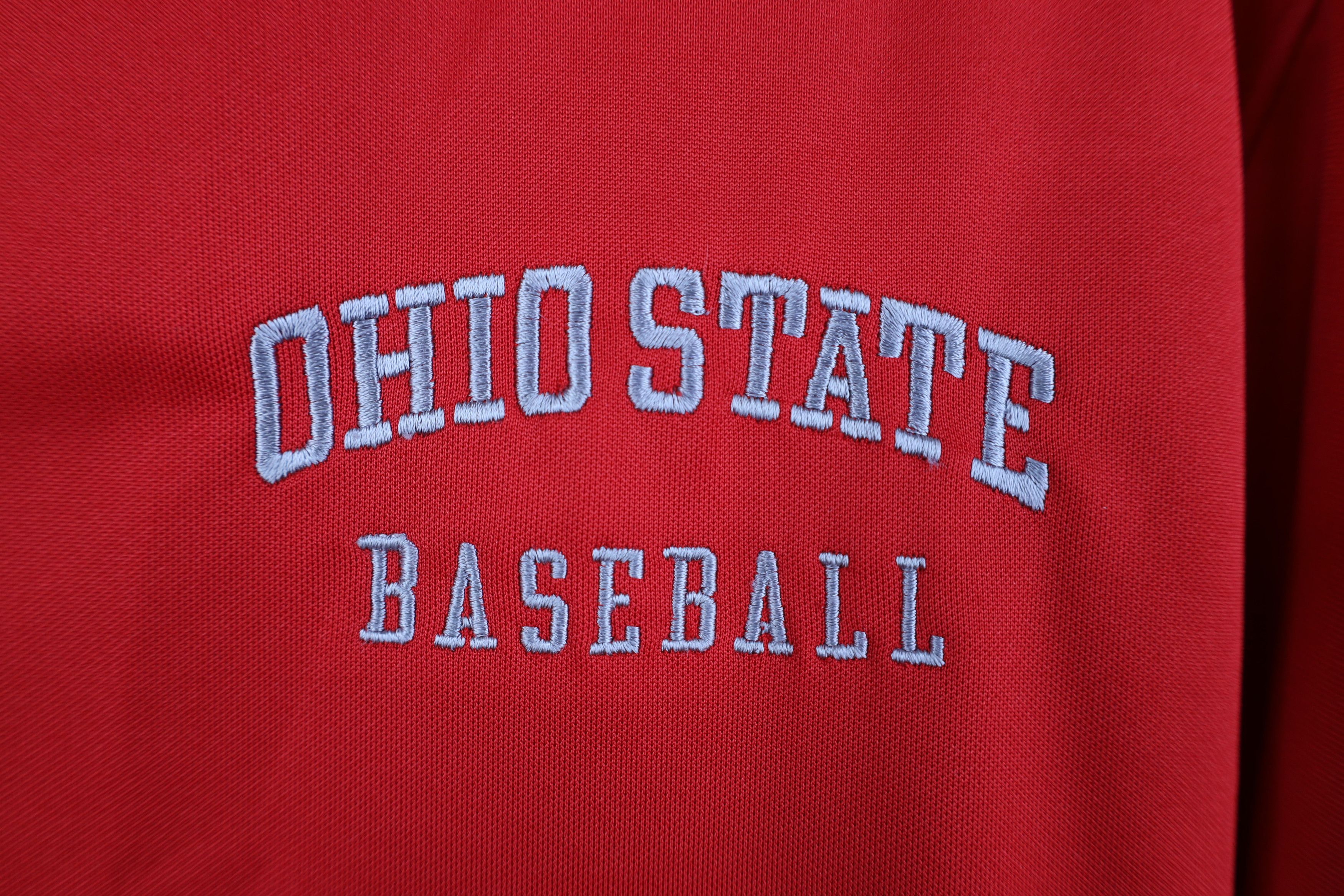 Nike Nike Issued Ohio State University Baseball Polo Shirt Red Size US XXL / EU 58 / 5 - 4 Thumbnail