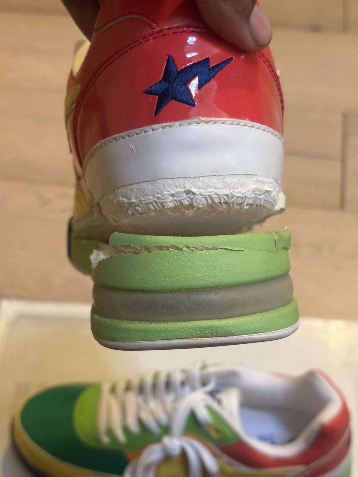 Bape Bape Roadsta 'Rainbow' (2006) Size US 9.5 / EU 42-43 - 15 Thumbnail