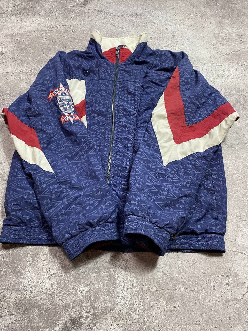 Umbro Umbro England Jacket Vintage 1990/1992 Size US M / EU 48-50 / 2 - 10 Thumbnail