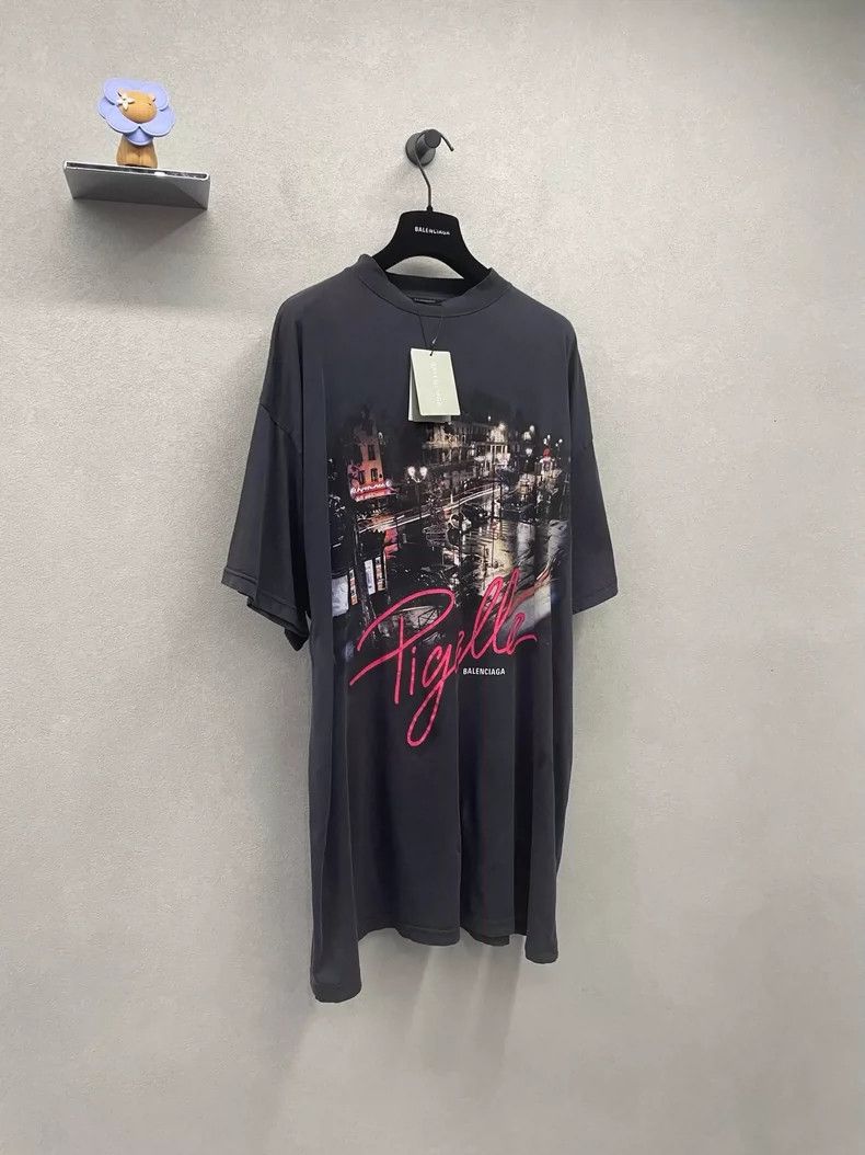 Balenciaga Balenciaga Alphabet Logo Printed Crew Neck Short Sleeve T- Size US M / EU 48-50 / 2 - 3 Thumbnail