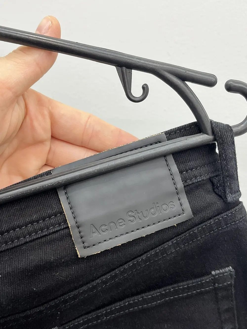 Acne Studios Acne Studios Bla Konst Climb Stay Black Denim Jeans Size 30" / US 8 / IT 44 - 5 Thumbnail