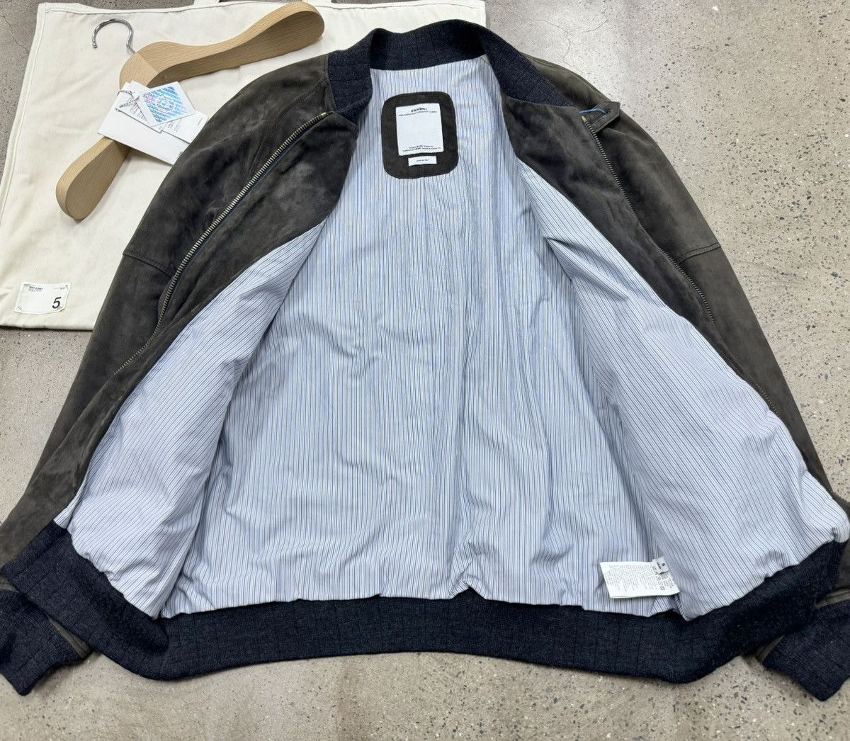 Visvim Visvim 15aw Varsity Jkt Prime IT，size 5🔥 Size US XL / EU 56 / 4 - 11 Thumbnail
