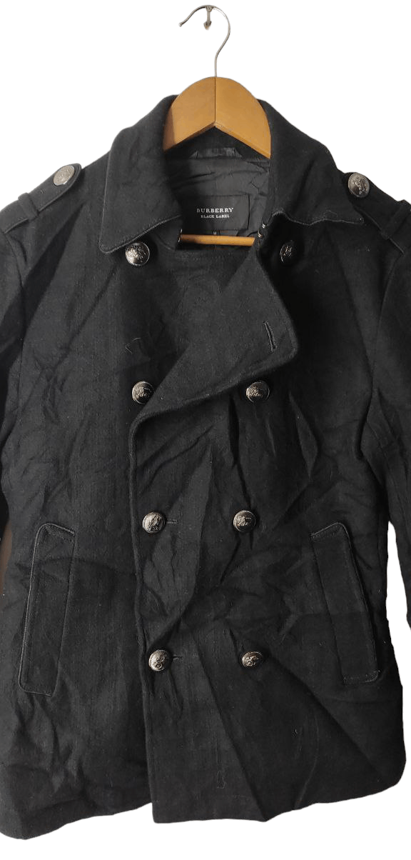 Burberry BURBERRY ENGLAND WOOL PEACOAT JACKET Size M / US 6-8 / IT 42-44 - 7 Thumbnail