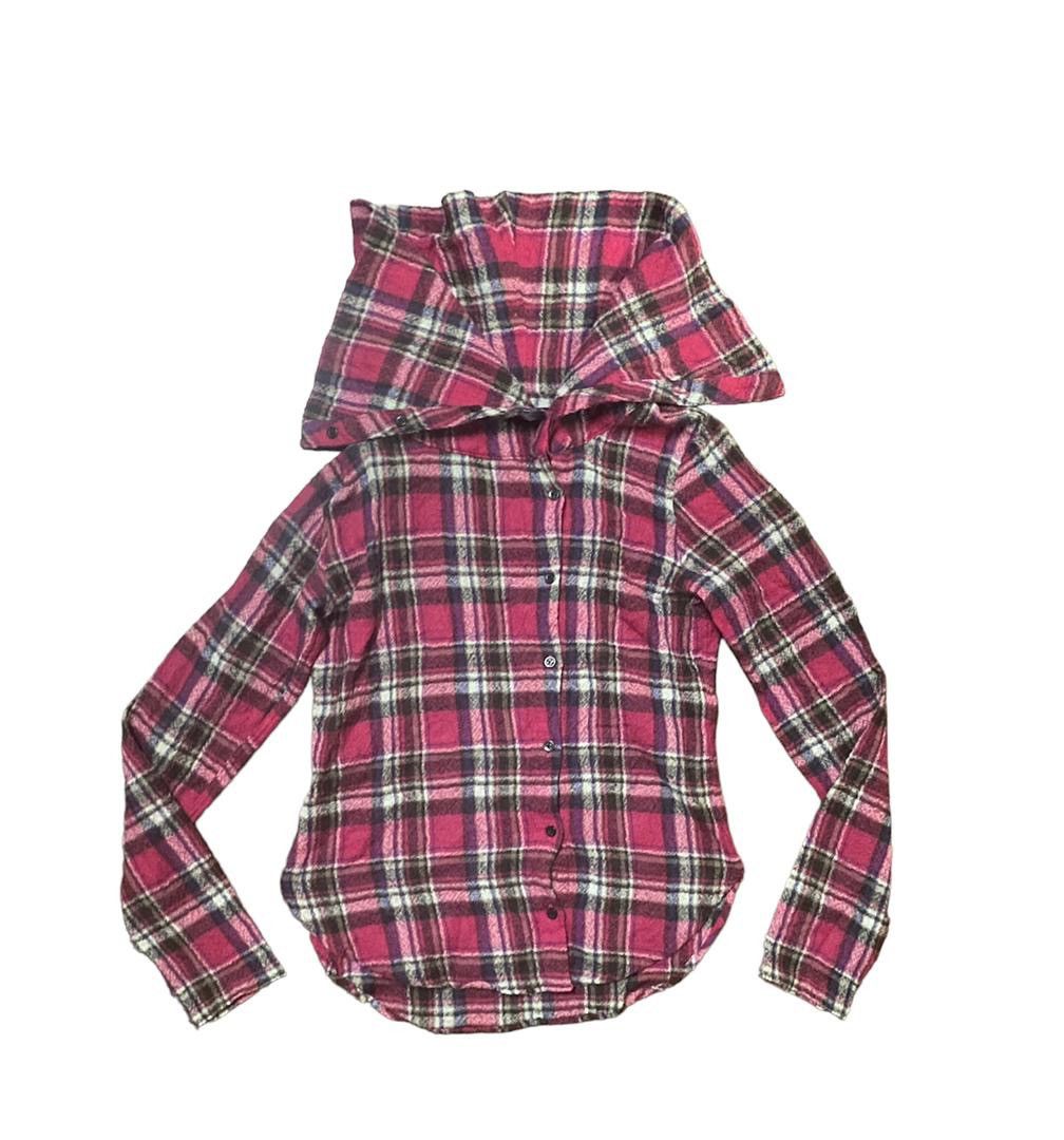 Flannel × Hysteric Glamour Hysteric glamour wool button up turtleneck shirt Size S / US 4 / IT 40 - 2 Thumbnail