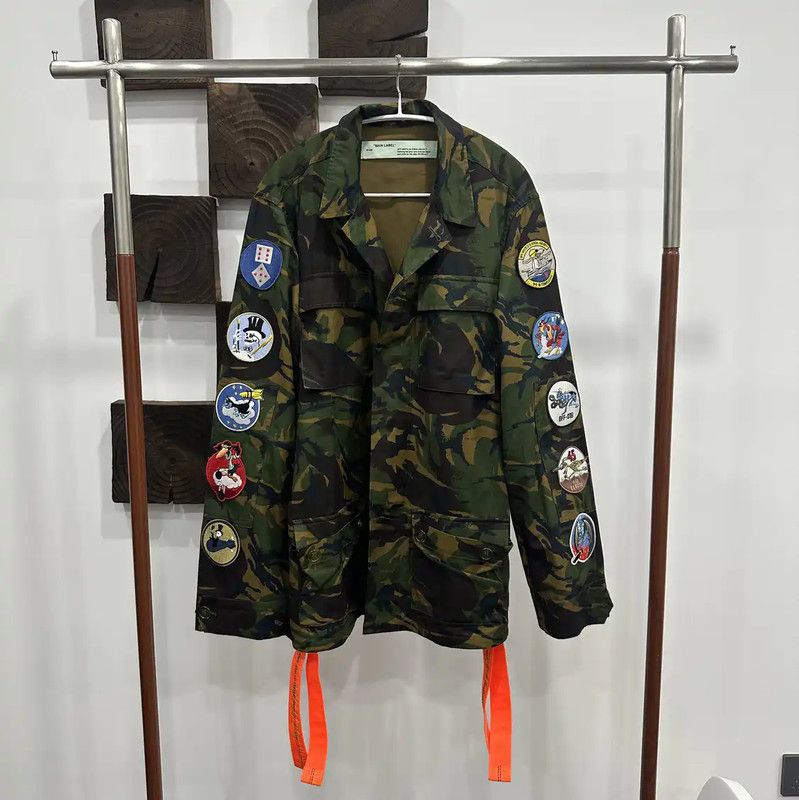 Off-White Off-White Camo Utility Jacket for Men 0089 Size US M / EU 48-50 / 2 - 1 Thumbnail