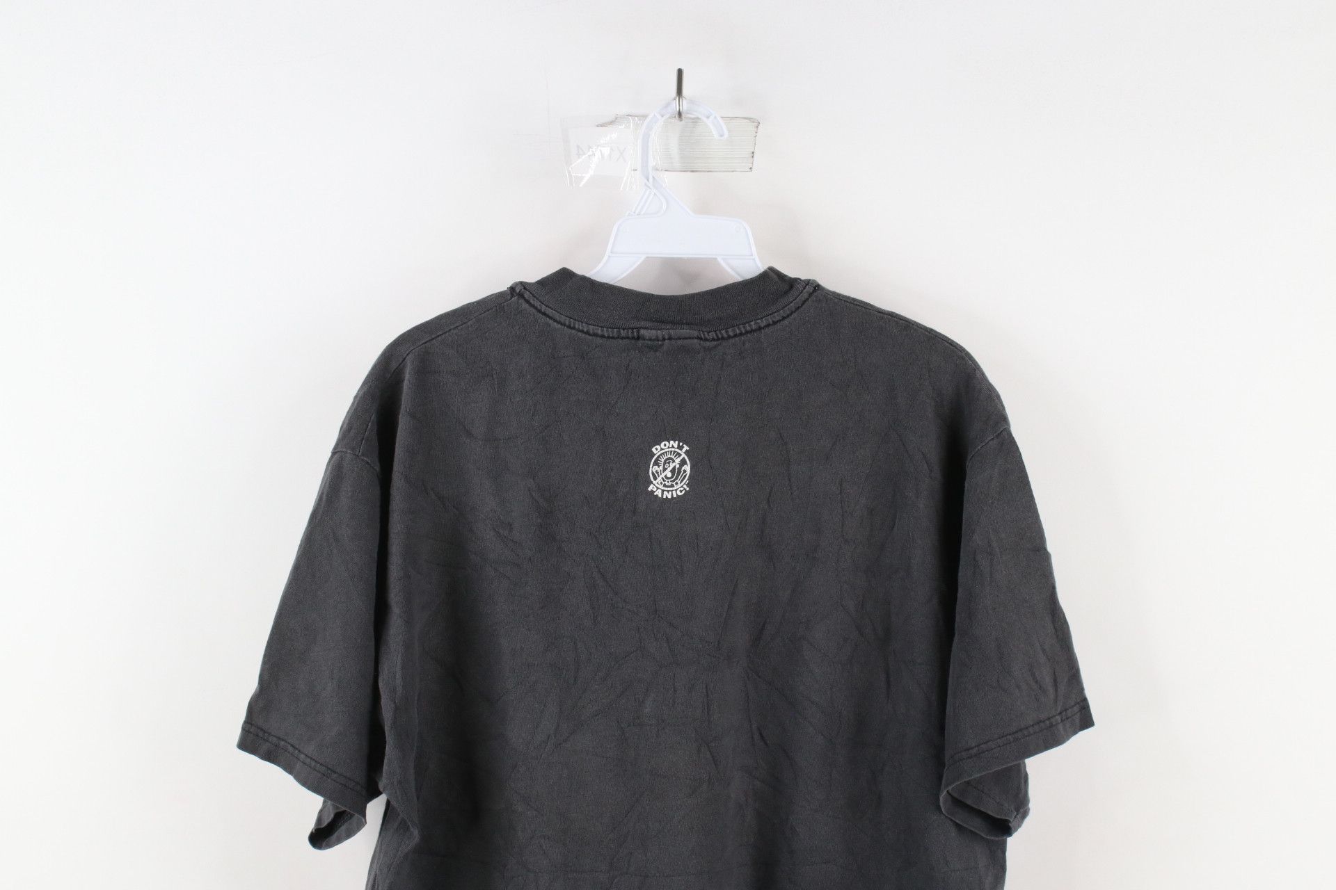 Vintage Vintage 90s Don't Panic Designs Rainbow LGBTQ T-Shirt Size US L / EU 52-54 / 3 - 12 Thumbnail