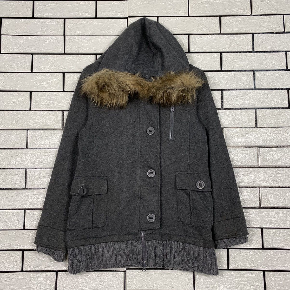 Japanese Brand 📌Biker Jacket Von Dutch Mink Fur Hoodie Blanket Size US M / EU 48-50 / 2 - 2 Thumbnail