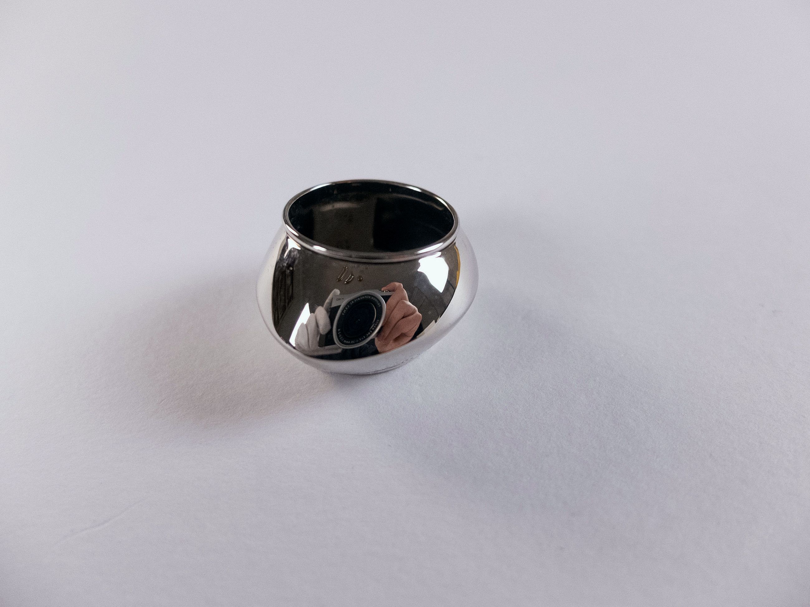 Alexander McQueen ALEXANDER MCQUEEN Gaze silver tone metal ring 19 / 9 q Size ONE SIZE - 4 Thumbnail