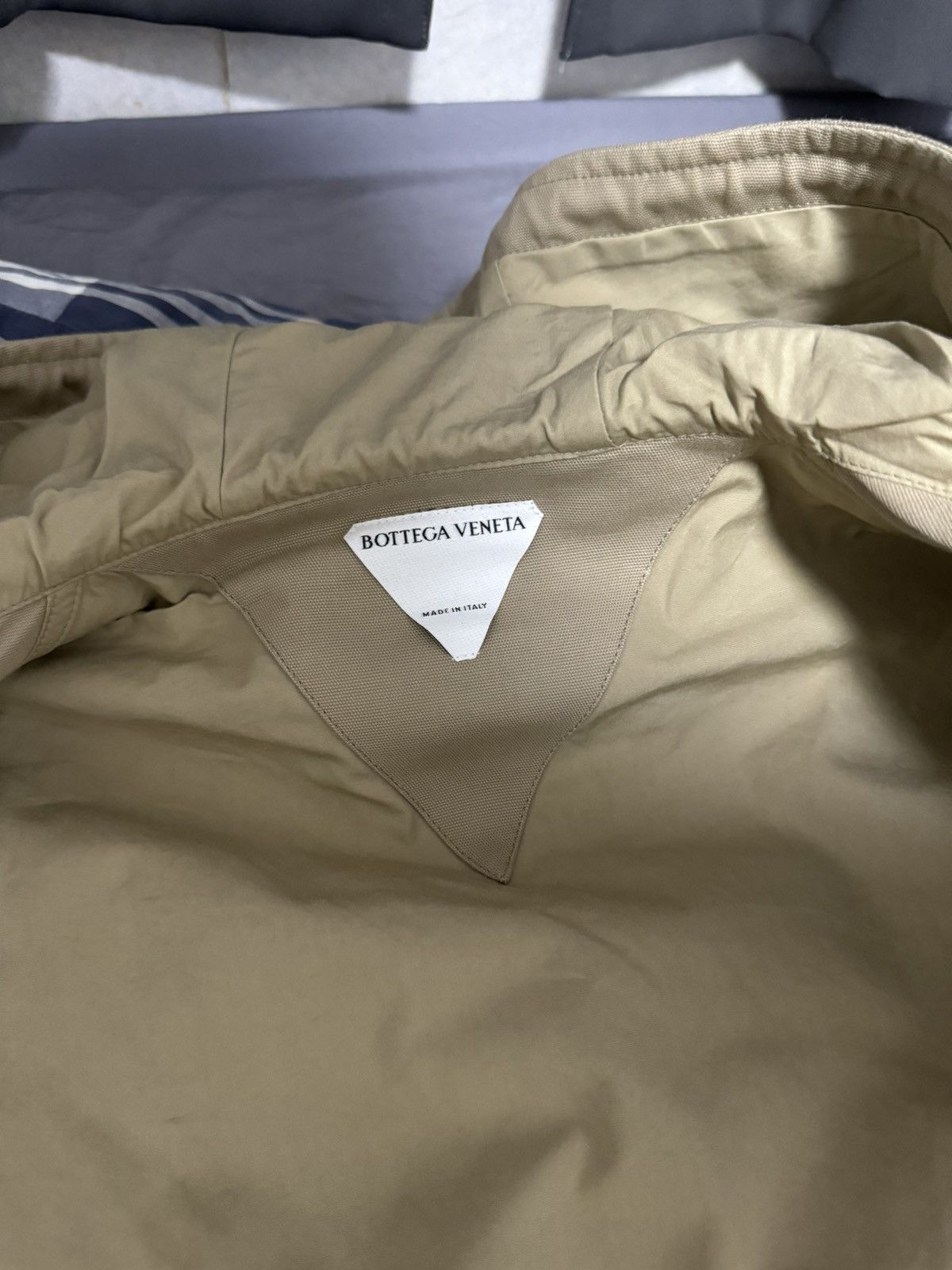 Bottega Veneta Beige Hooded Parka Coat Size US M / EU 48-50 / 2 - 3 Thumbnail