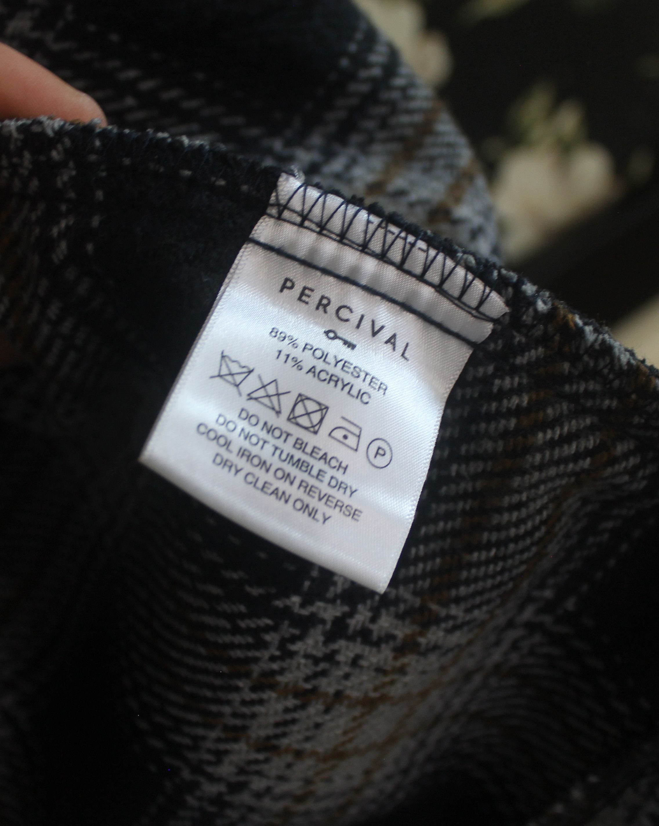 Percival PERCIVAL Checked Overshirt Jacket Collar Shacket Size US XL / EU 56 / 4 - 9 Thumbnail
