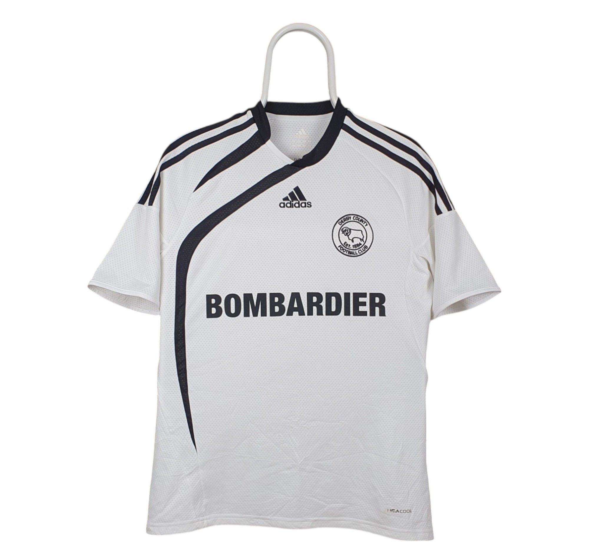 Adidas × Vintage Adidas Derby County 2009/2010 Football Soccer Jersey S Size US S / EU 44-46 / 1 - 1 Thumbnail