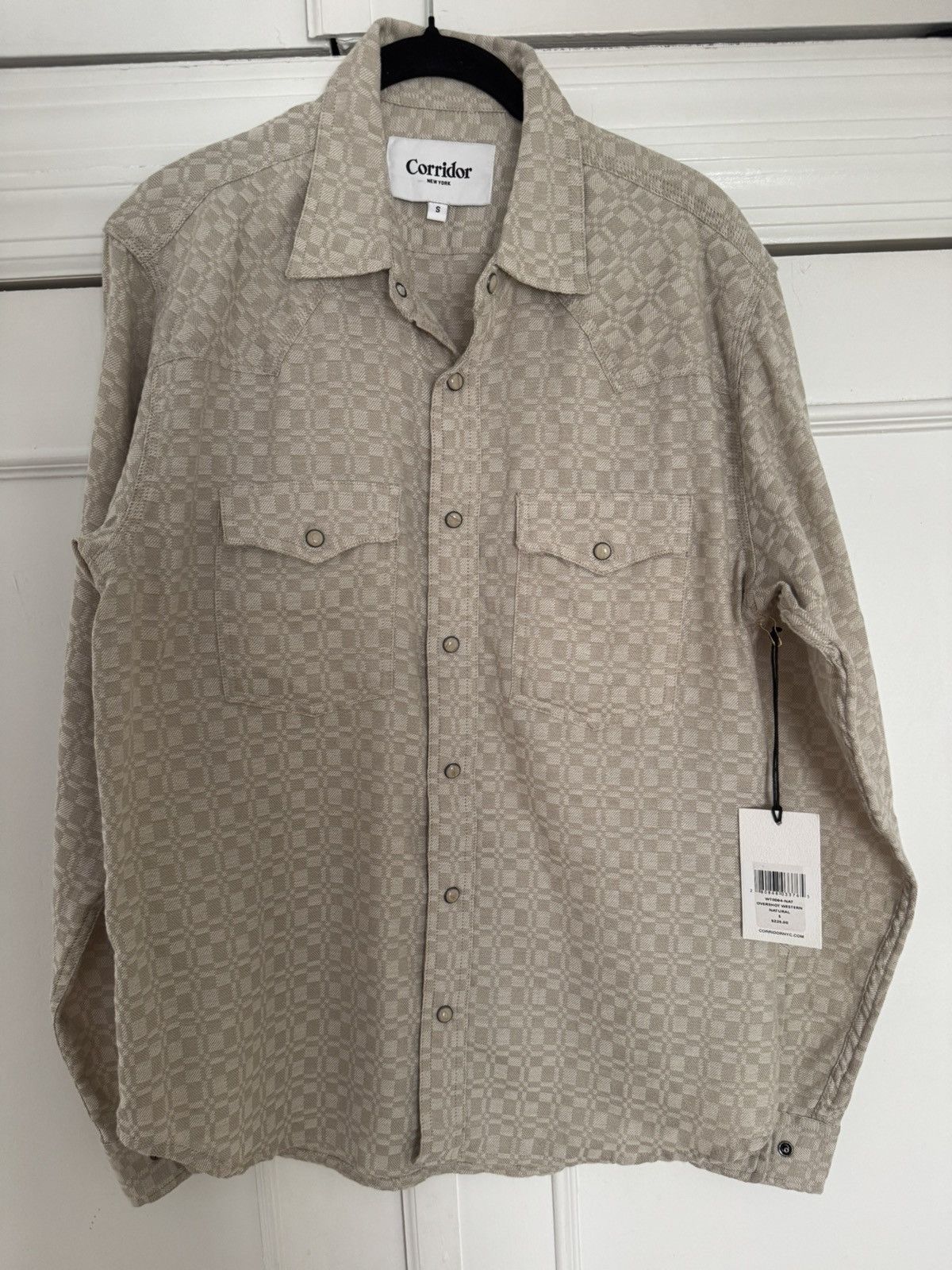 Corridor Corridor Overshot Western Snap Shirt Natural Small Size US S / EU 44-46 / 1 - 2 Thumbnail