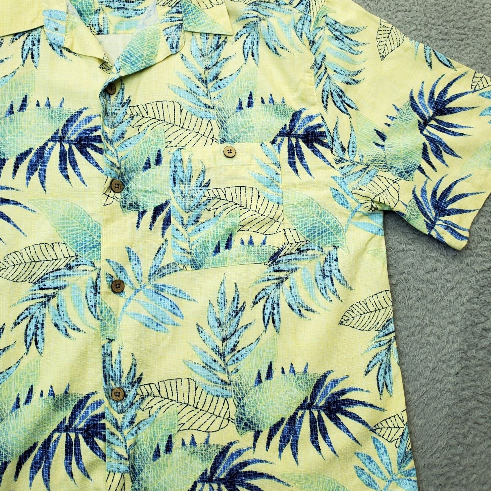 Vintage Joe Marlin Shirt Mens XL Multi Hawaiian Cotton Button-Down Collared Buckle? Size US XL / EU 56 / 4 - 5 Thumbnail