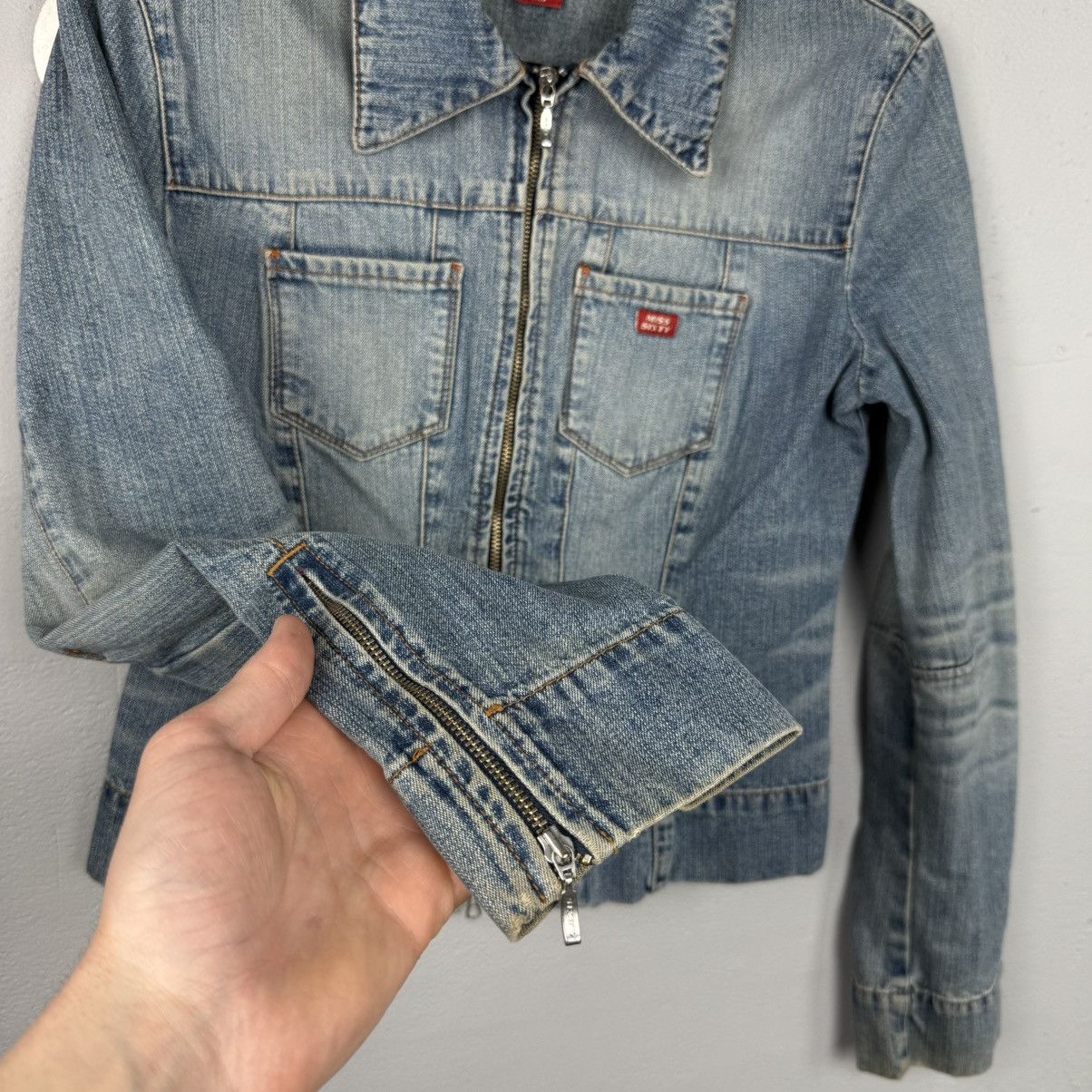 Miss Sixty Vintage Miss Sixty Avant Garde Jeans Jacket Y2K Size M / US 6-8 / IT 42-44 - 6 Thumbnail