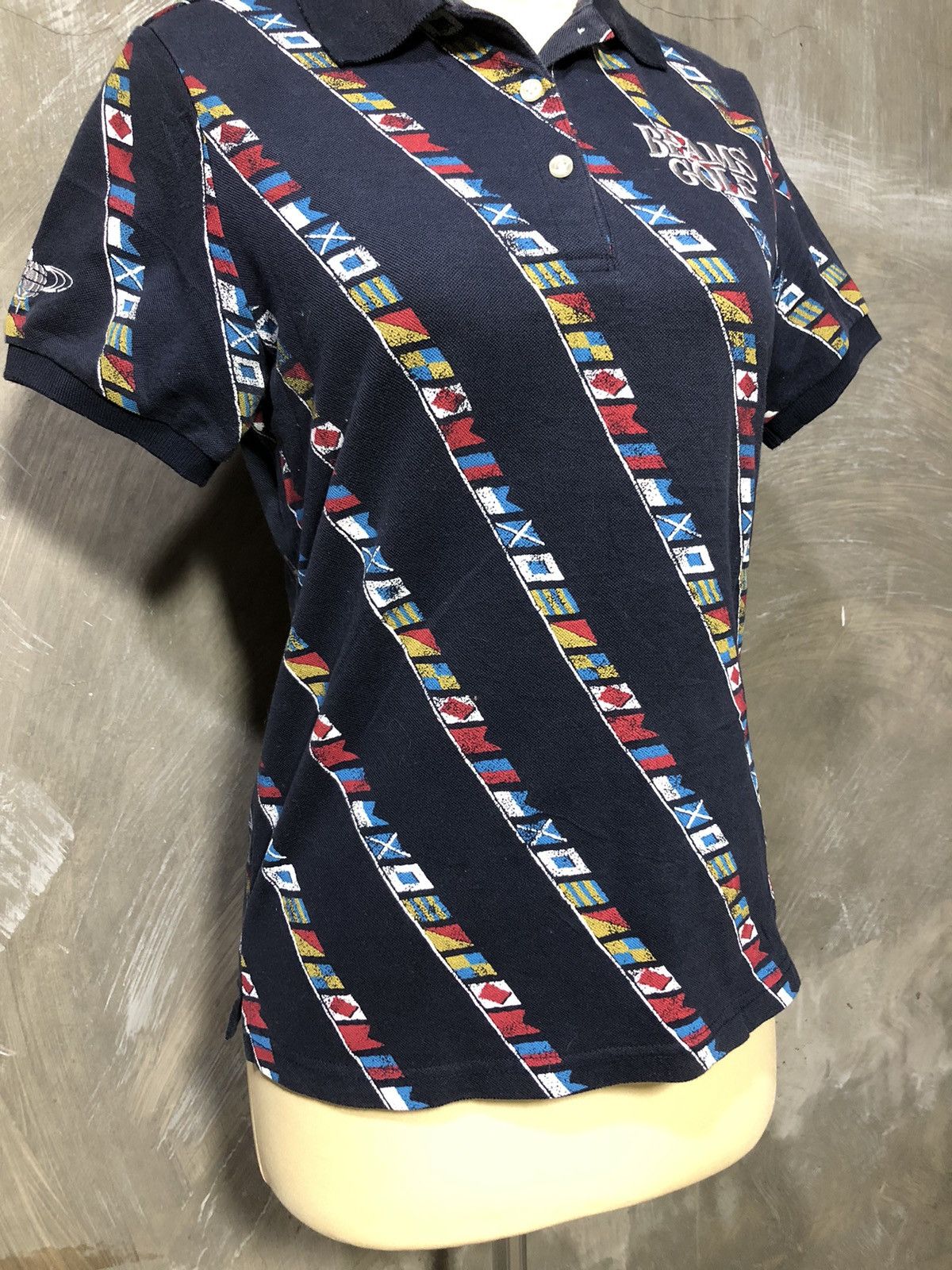 Beams Plus × Japanese Brand × Vintage Vintage Beams Golf Polo Shirt Size M / US 6-8 / IT 42-44 - 3 Thumbnail