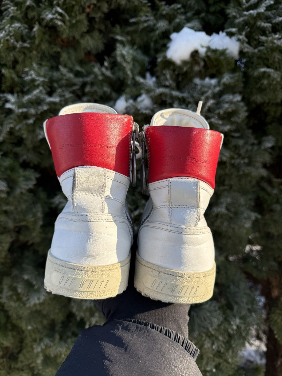 Off-White Off-white hight sneakers Virgil Abloh hight top Size 39 Size US 9 / IT 39 - 5 Thumbnail