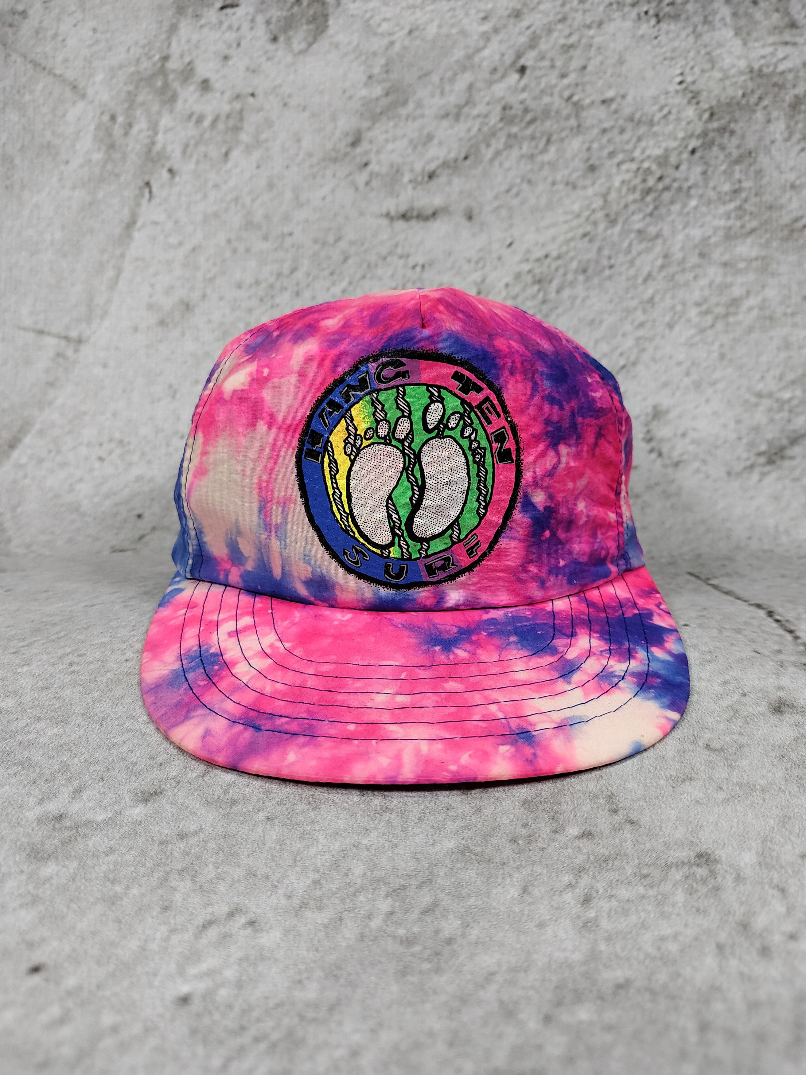 Hang Ten 80s Hang Ten🌴 Surf Skate Beach Neon Snapback Caps Size ONE SIZE - 1 Thumbnail