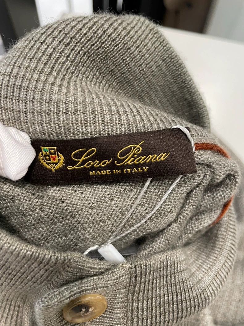 Loro Piana Loro Piana Men's Silk Cashmere Sweater- Size US L / EU 52-54 / 3 - 2 Thumbnail