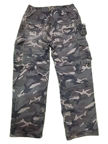Vintage VINTAGE CAMOUFLAGE TACTICAL CARGO PANTS BAGGY DOUBLE LAYER Size US 34 / EU 50 - 3 Thumbnail