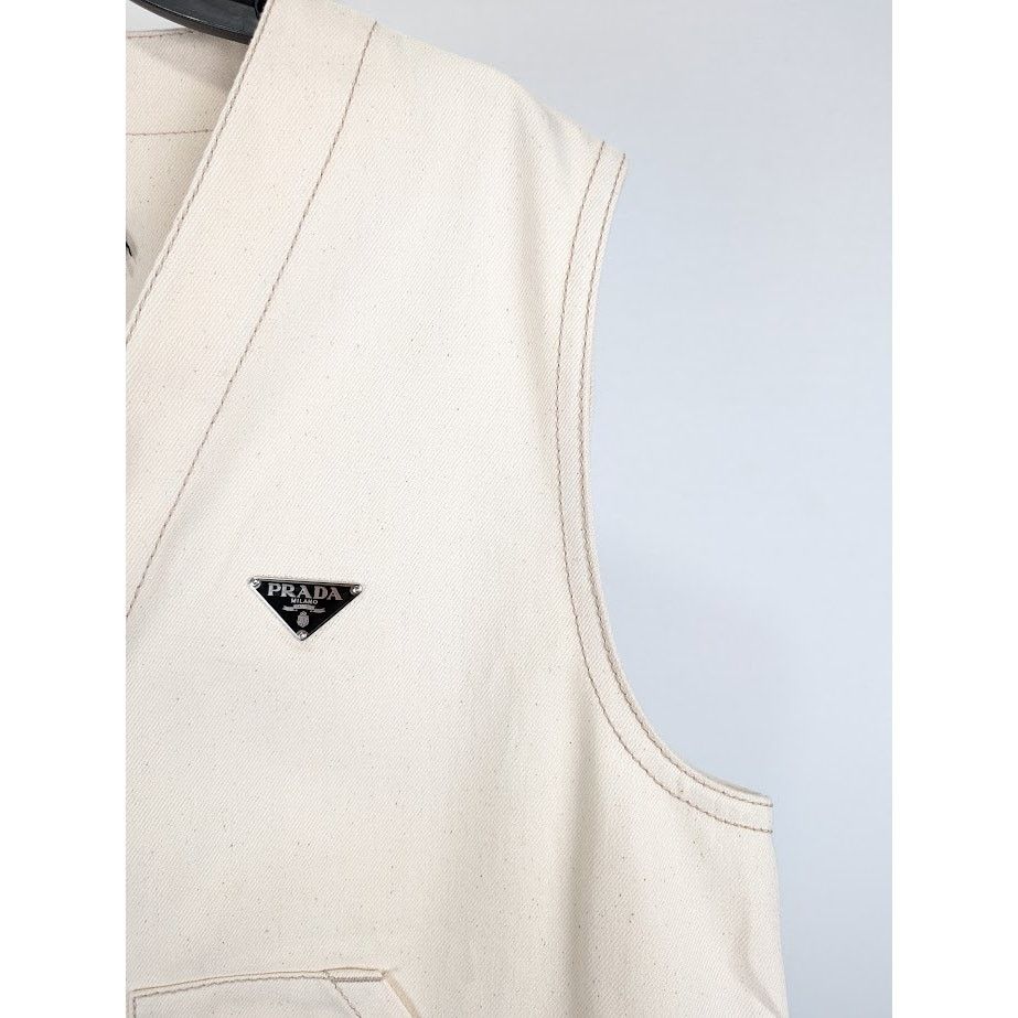 Prada o1rshd1 Bull Denim in Natural Size US M / EU 48-50 / 2 - 4 Thumbnail