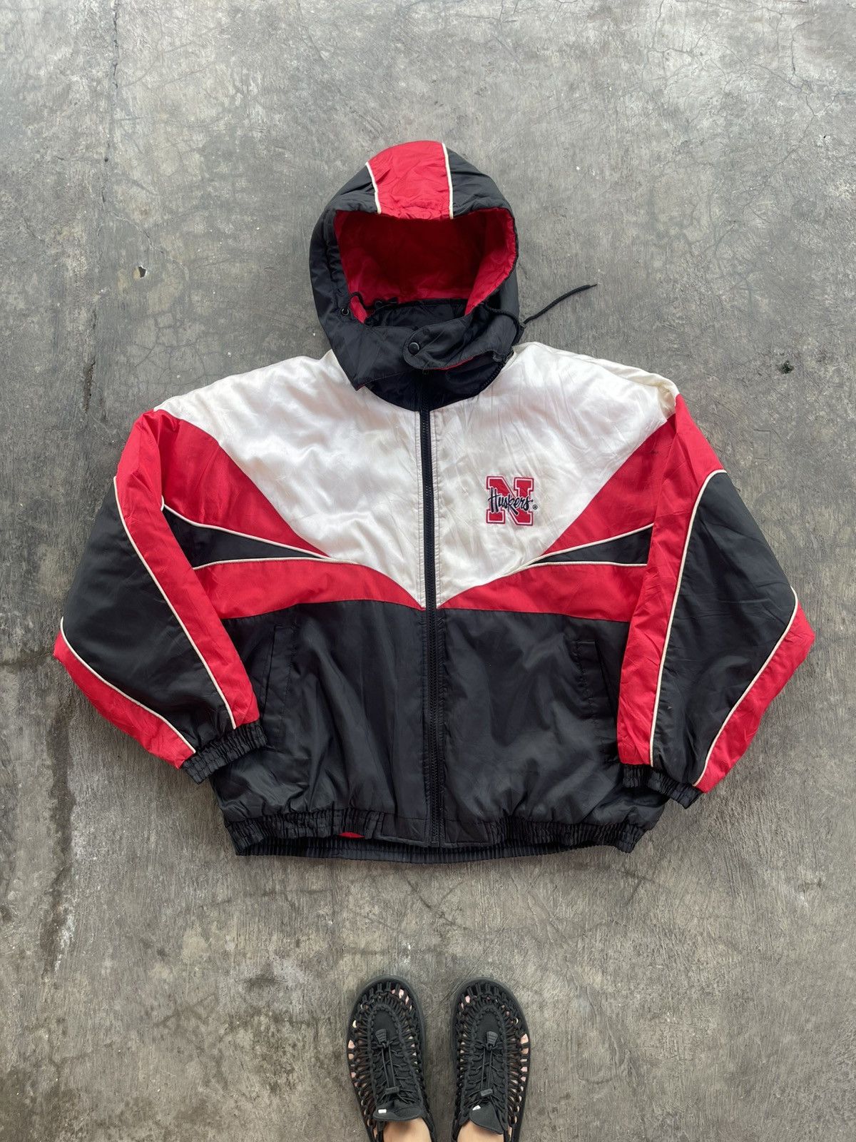 Pro Player Vintage Jacket Nebraska Huskers By Proplayer Size US XL / EU 56 / 4 - 1 Thumbnail
