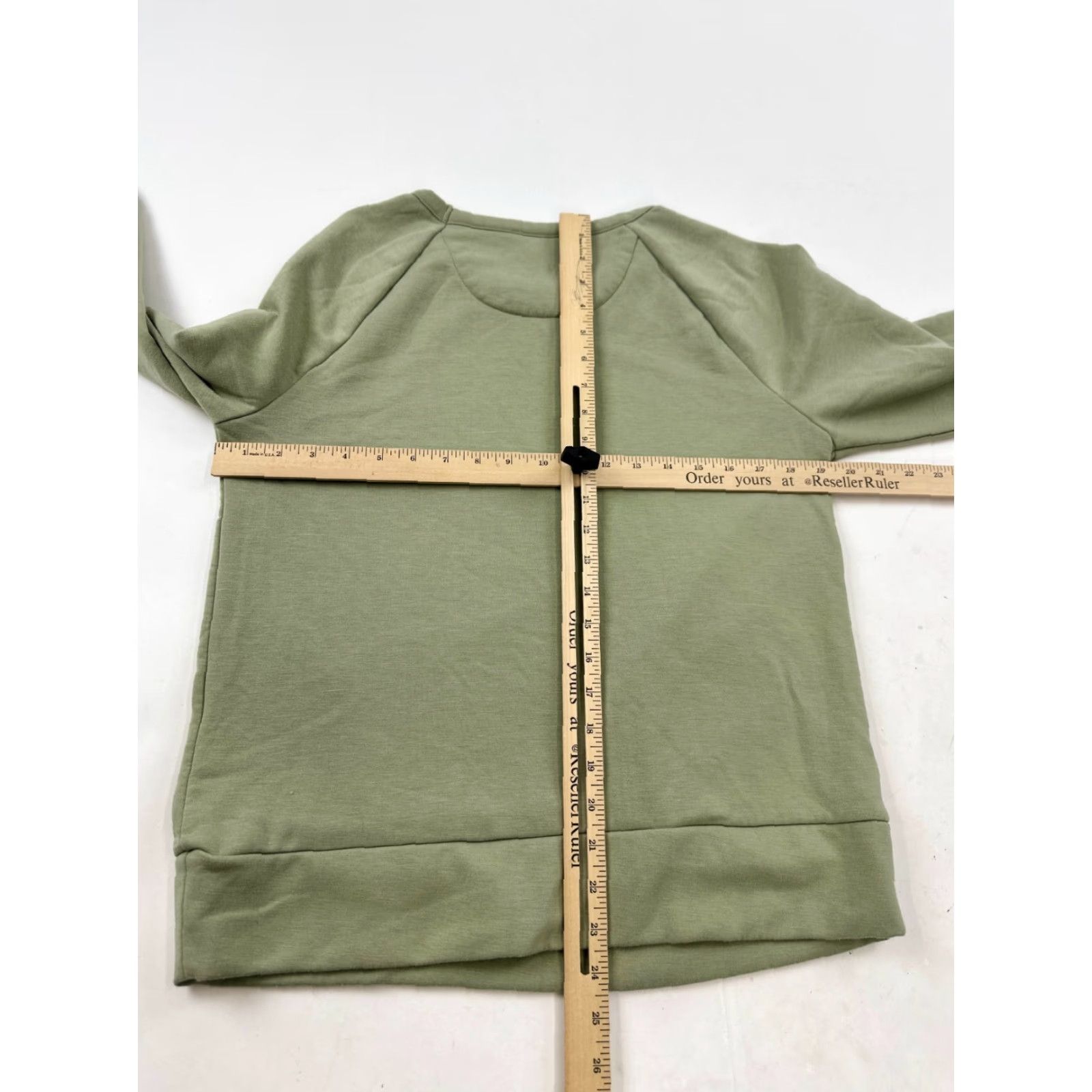 Eddie Bauer Eddie Bauer Sweatshirt Womens Small Green Stretch Fleece Lined Crewneck Pullover Size S / US 4 / IT 40 - 6 Thumbnail