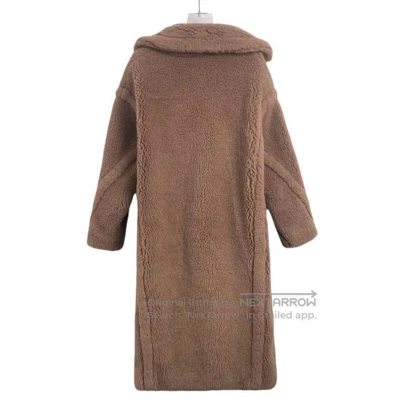 Max Mara MaxMara Brown Cotton Blend Women’s Coat . Size S / US 4 / IT 40 - 2 Thumbnail