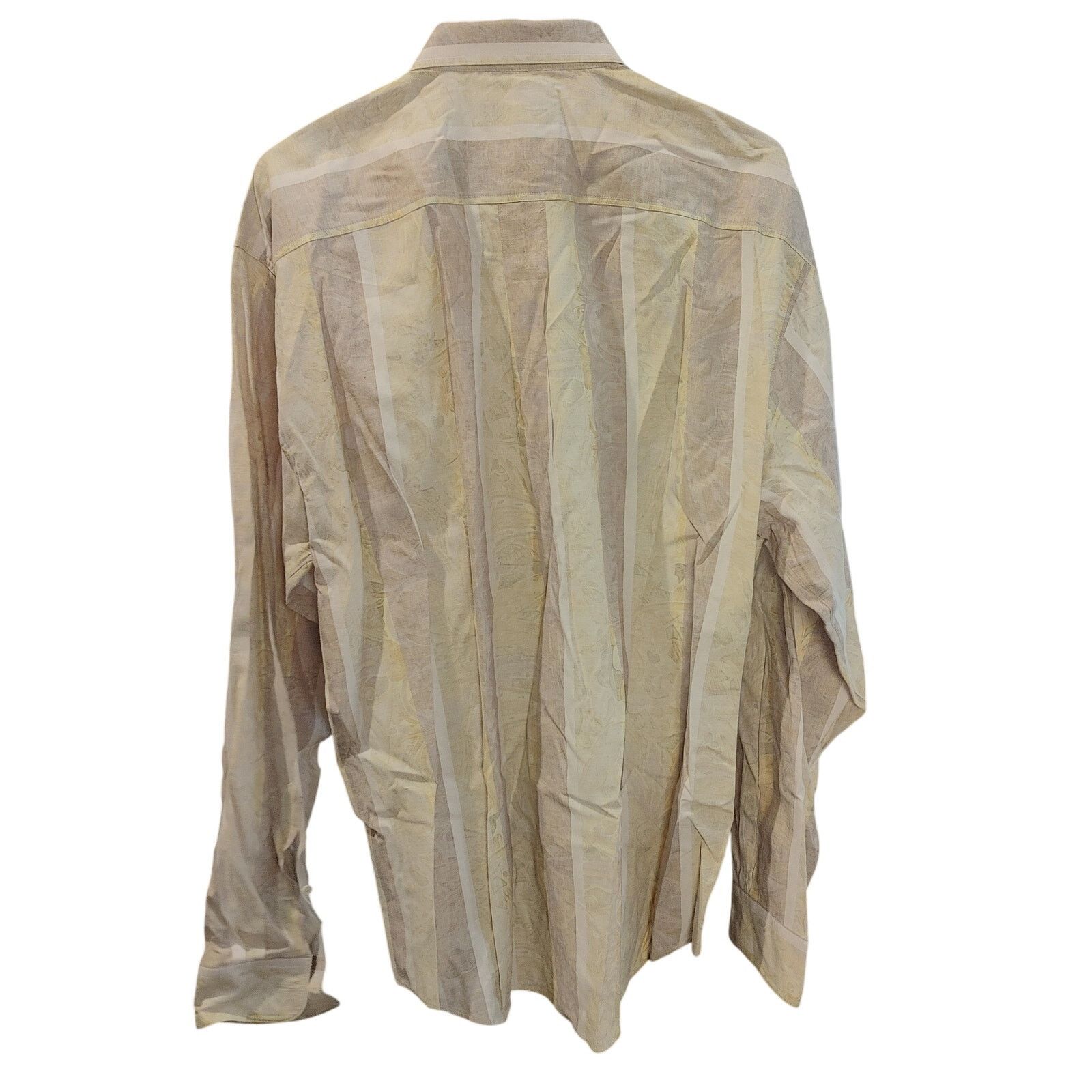 Other Bugatchi Men's XL Beige Long Sleeve Casual Bttn Dwn Shirt Size US XL / EU 56 / 4 - 2 Thumbnail