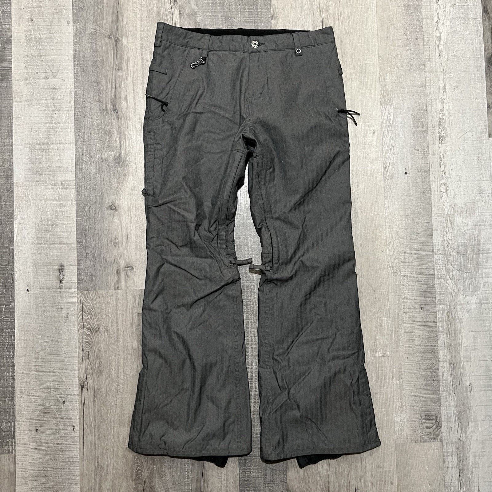 686 686 x Dickies Pants Womens S Gray infiDRY Snowboard Ski Size 33" - 1 Thumbnail