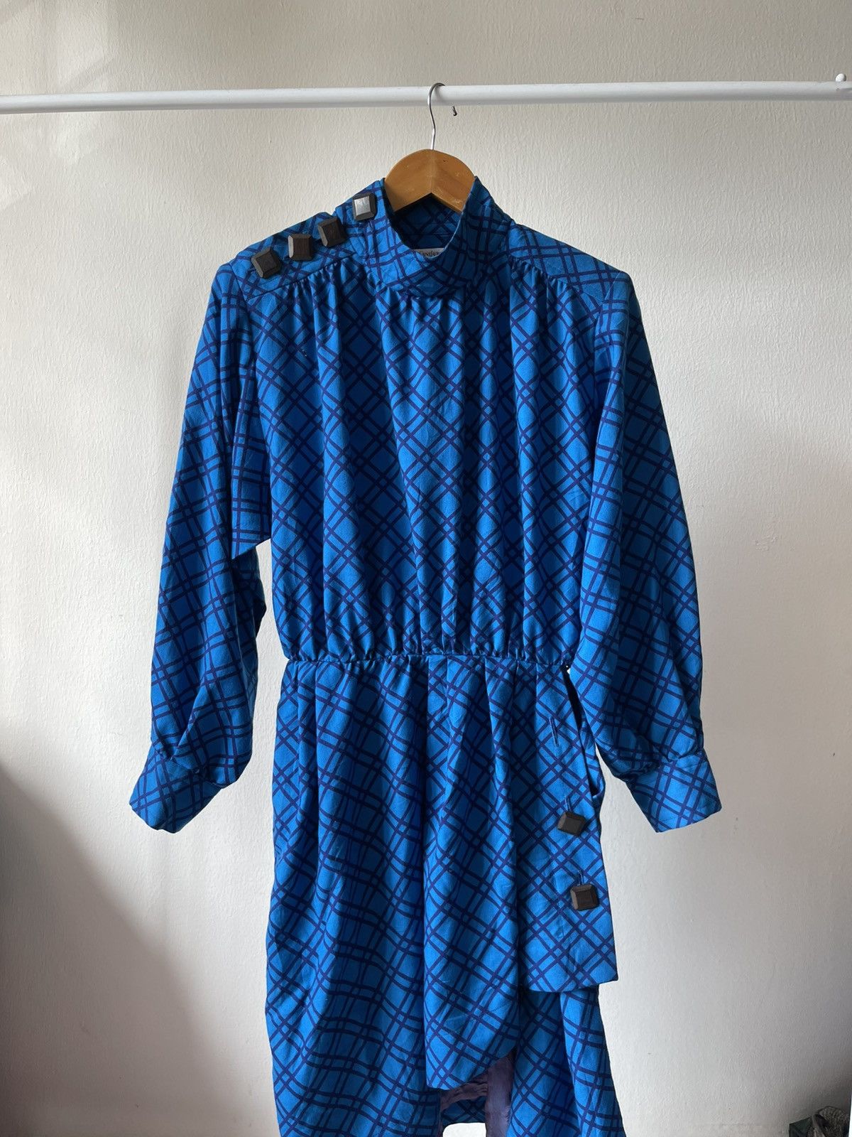 Yves Saint Laurent 80s Yves Saint Laurent Rive Gauche Dress Size M / US 6-8 / IT 42-44 - 4 Thumbnail