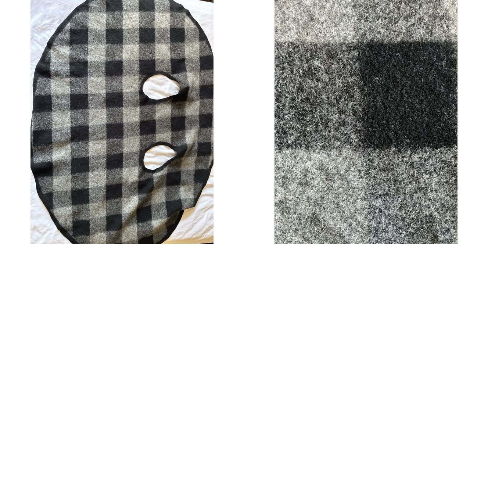 Vintage Amita Vest Cardigan Made in Italy Wool Blend OS Plaid Waterfall Open Front Boho Size ONE SIZE - 8 Thumbnail