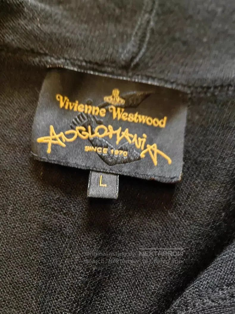 Vivienne Westwood Vivienne Westwood Knit Hooded Cardigan . Size US L / EU 52-54 / 3 - 4 Thumbnail