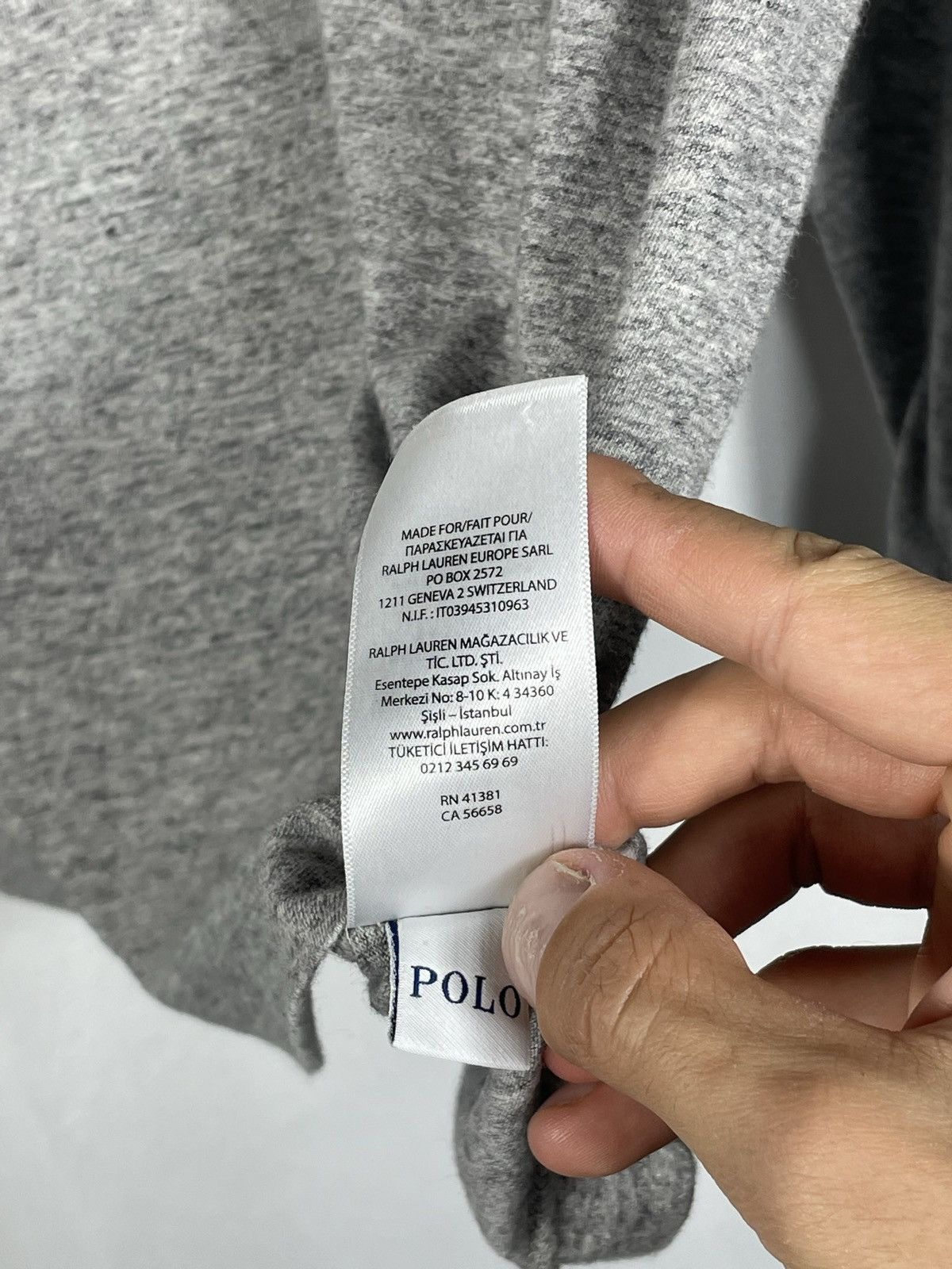 Polo Ralph Lauren Polo Ralph Lauren Grey Longsleeve Pony Logo Old Money Luxury Size US L / EU 52-54 / 3 - 9 Thumbnail