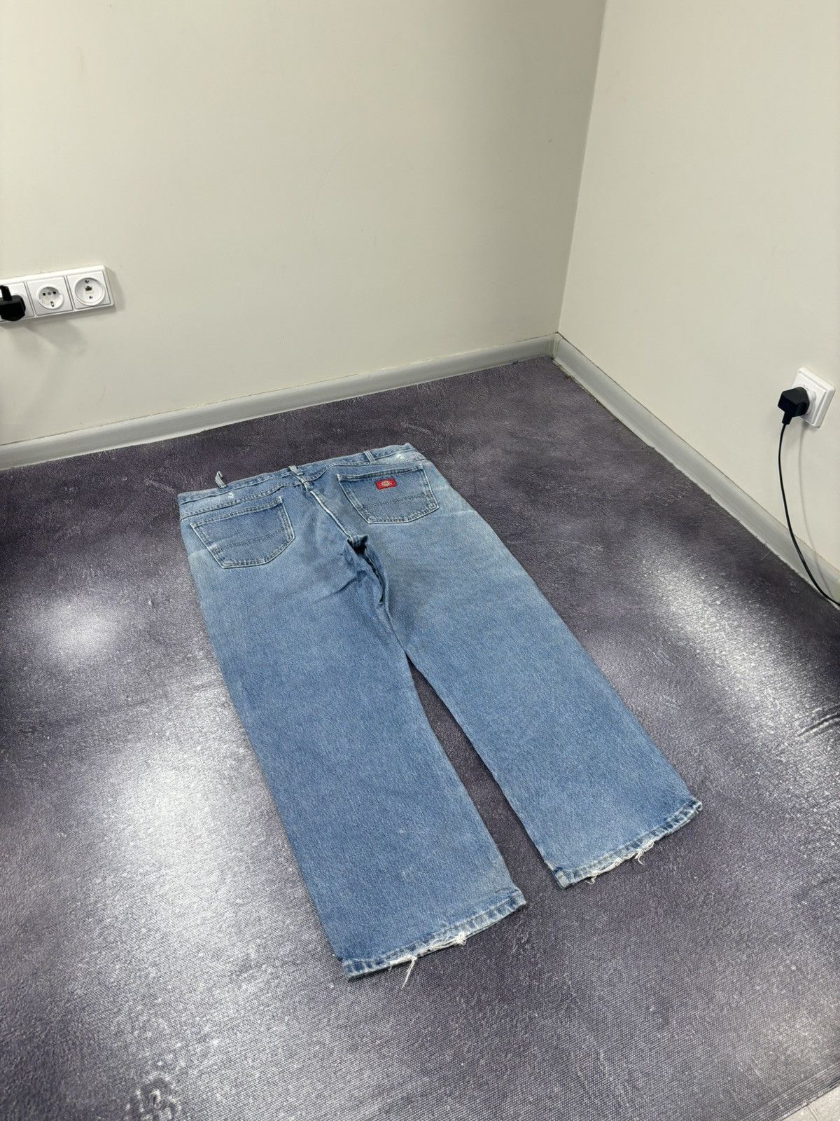 Dickies Vintage Dickies Y2K Faded Light Blue Denim Hype Baggy Jeans Size US 44 / EU 60 - 3 Thumbnail