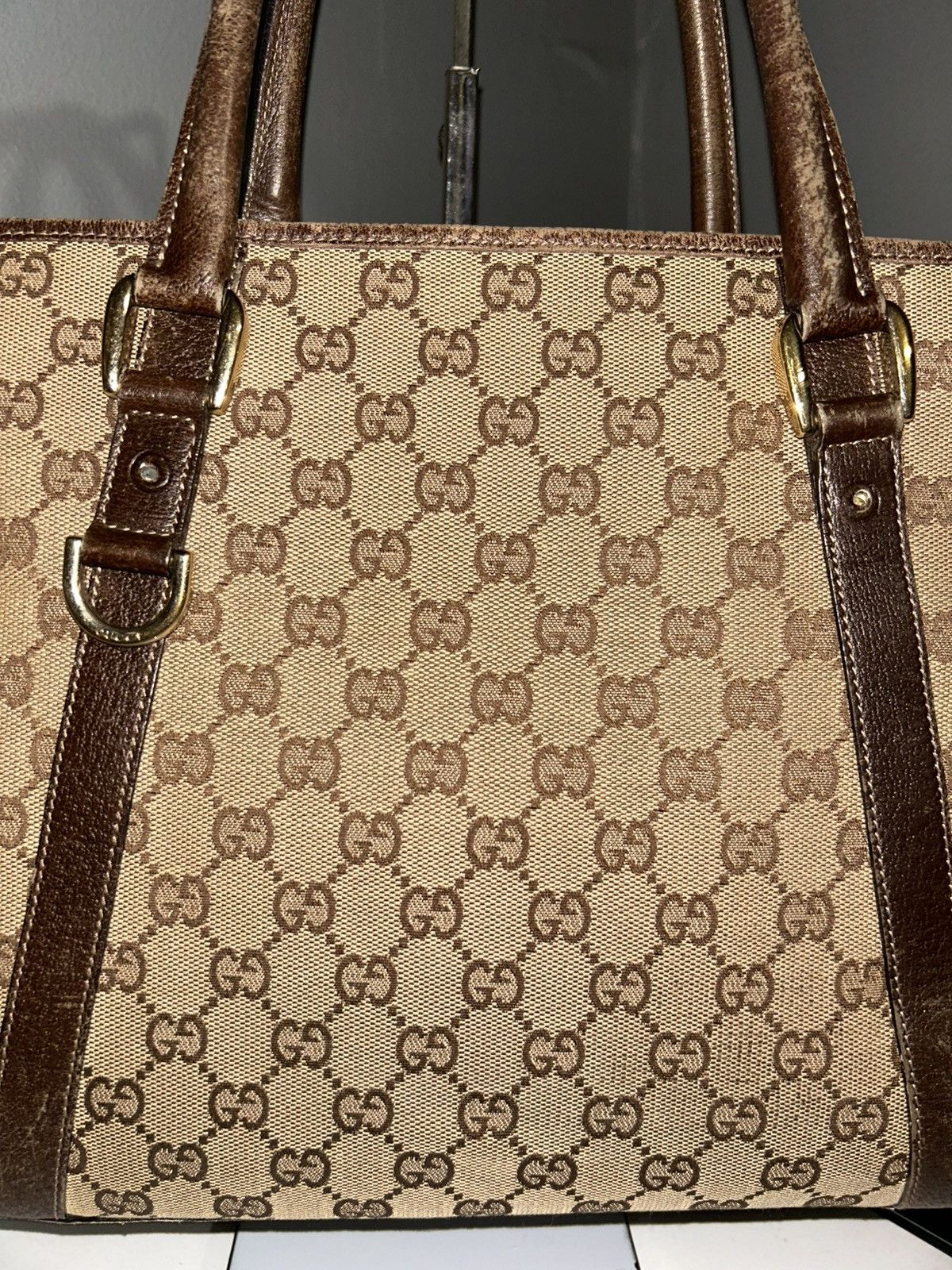 Gucci Gucci GG Canvas Boston Bag Briefcase Size ONE SIZE - 13 Thumbnail