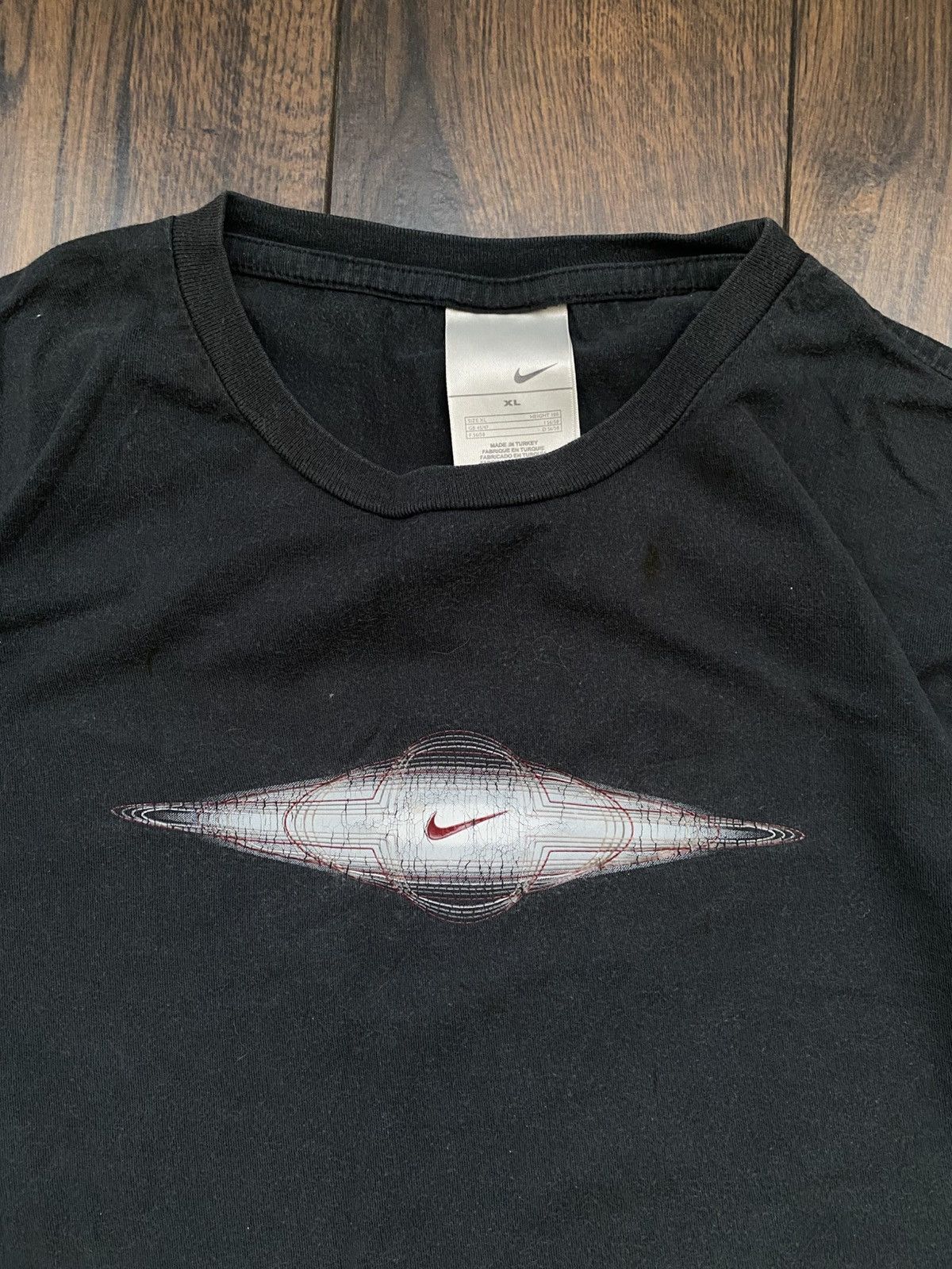 Nike Vintage Nike Spellouts 00's Swoosh Logo T-shirt size Xl Size US XL / EU 56 / 4 - 3 Thumbnail