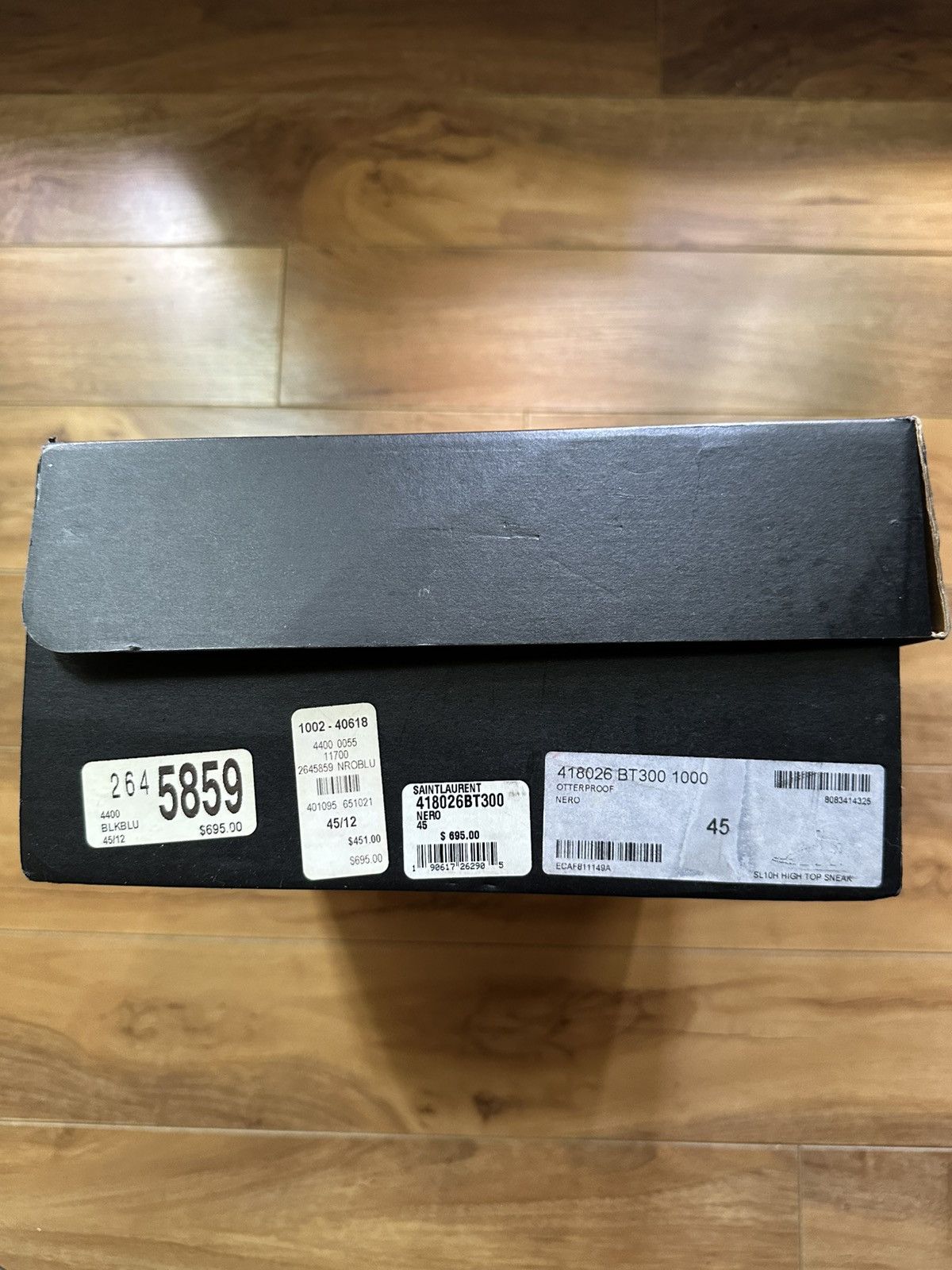 Saint Laurent Paris Saint Laurent Court Classic SL/10H - Black Suede Size US 12 / EU 45 - 16 Thumbnail