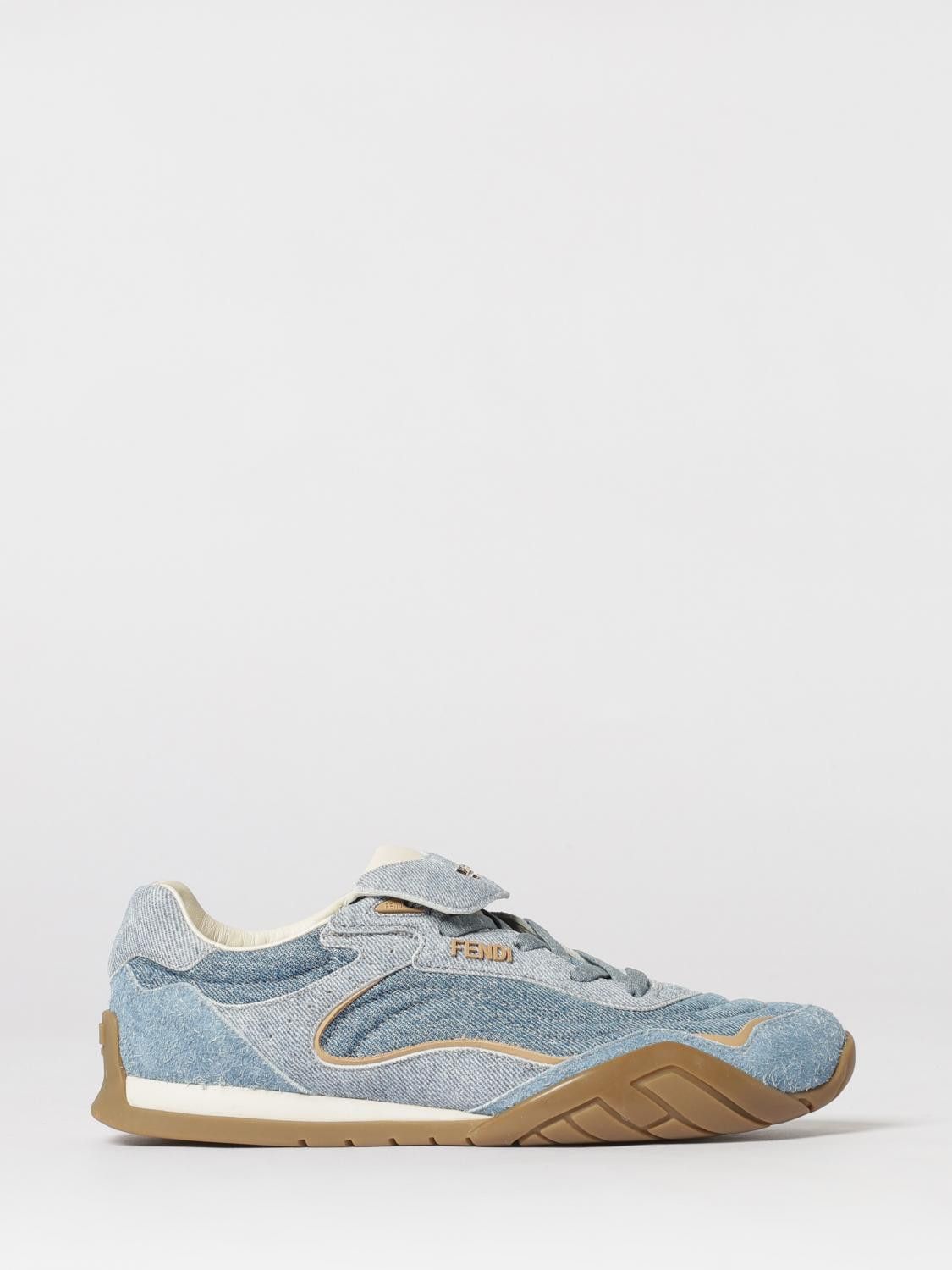 Fendi Fendi Sneakers Woman Denim Size US 10 / IT 40 - 1 Thumbnail