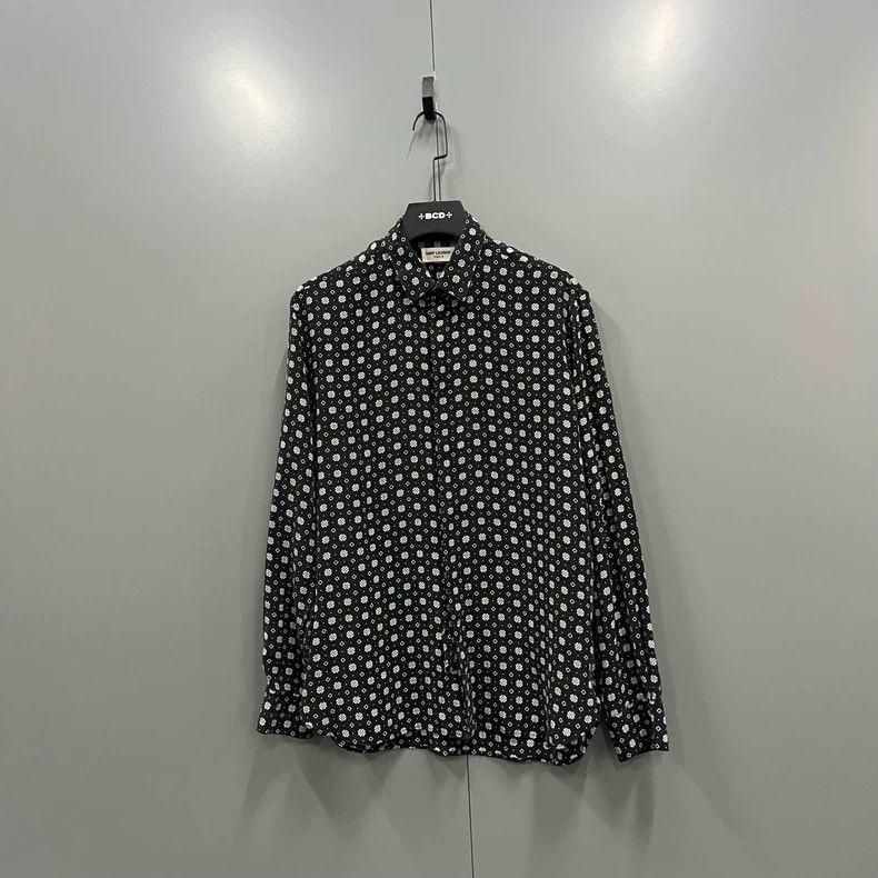 Yves Saint Laurent Saint LaruentFloral Shirt 2502-Nextarrow Size US XXS / EU 40 - 1 Thumbnail