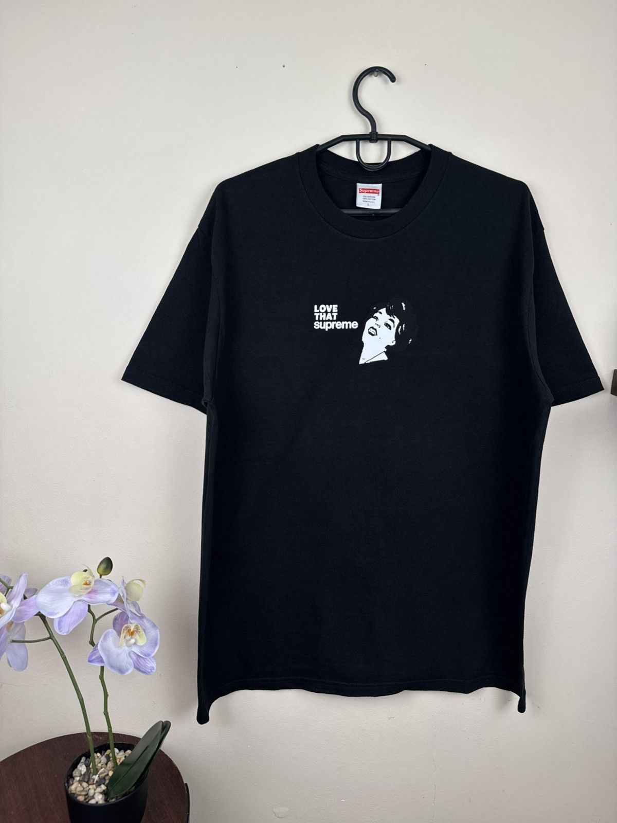 Supreme Supreme Love That T shirt Black Streetwear L Hype Rare Size US L / EU 52-54 / 3 - 4 Thumbnail