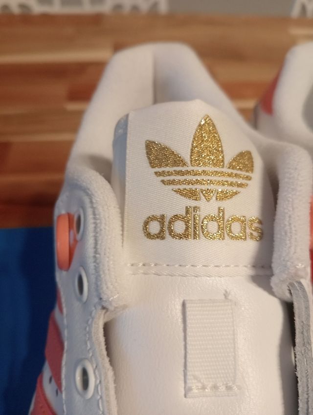 Adidas WMNS Adidas Rivalry Low White Coral Fusion Size US 5.5 / IT 35.5 - 5 Thumbnail