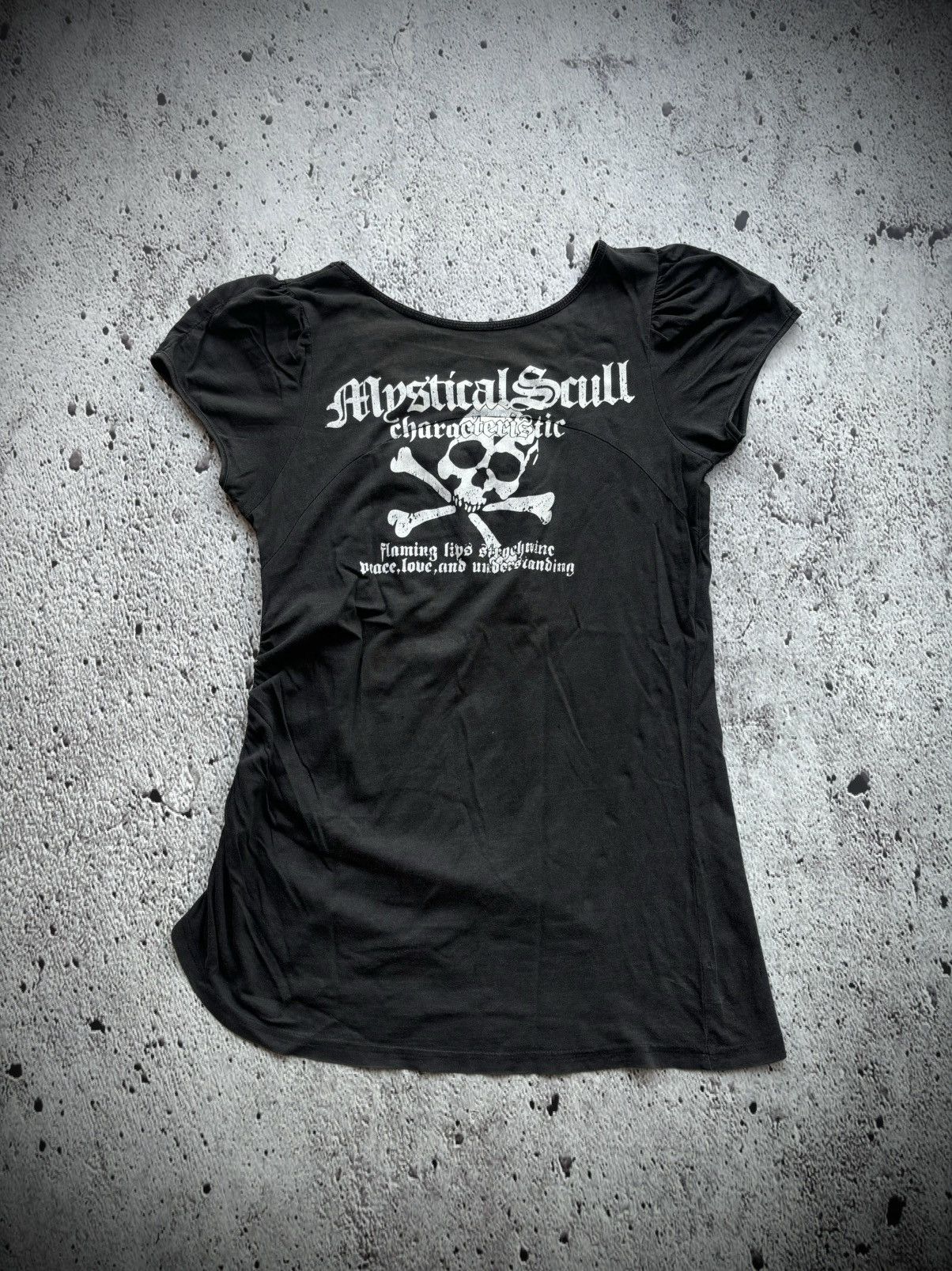 Hysteric Glamour Y2k opium skull ifsix punk style women's tshirt Size M / US 6-8 / IT 42-44 - 2 Thumbnail