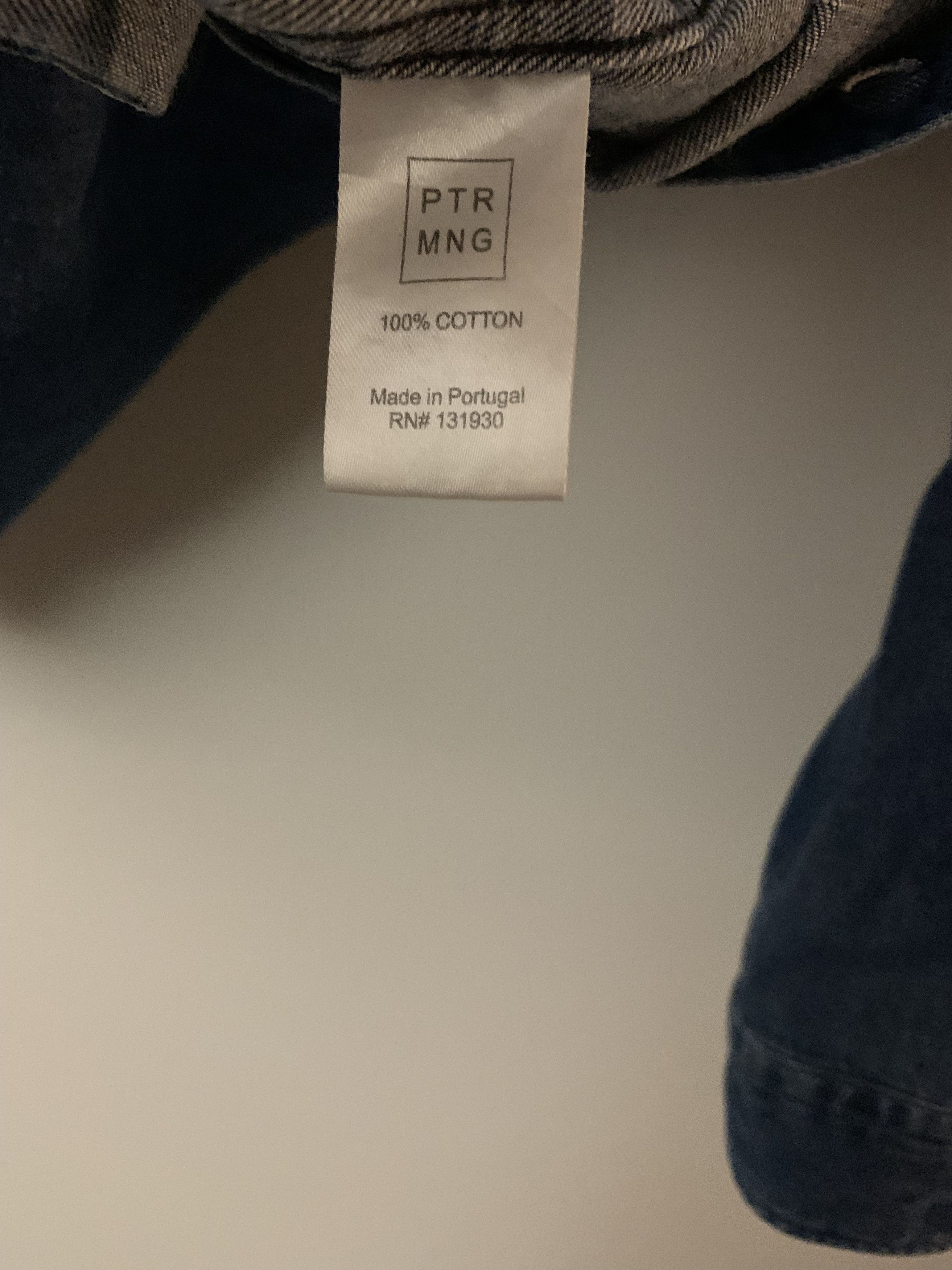 Peter Manning Peter Manning Denim Shirt - Medium Wash Size US S / EU 44-46 / 1 - 3 Thumbnail