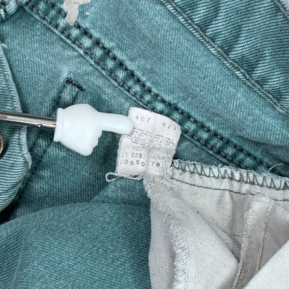 Levi's Vintage 80s Orange Tab Levis Jeans 38x32 Relaxed Ocean Green Size US 38 / EU 54 - 6 Thumbnail