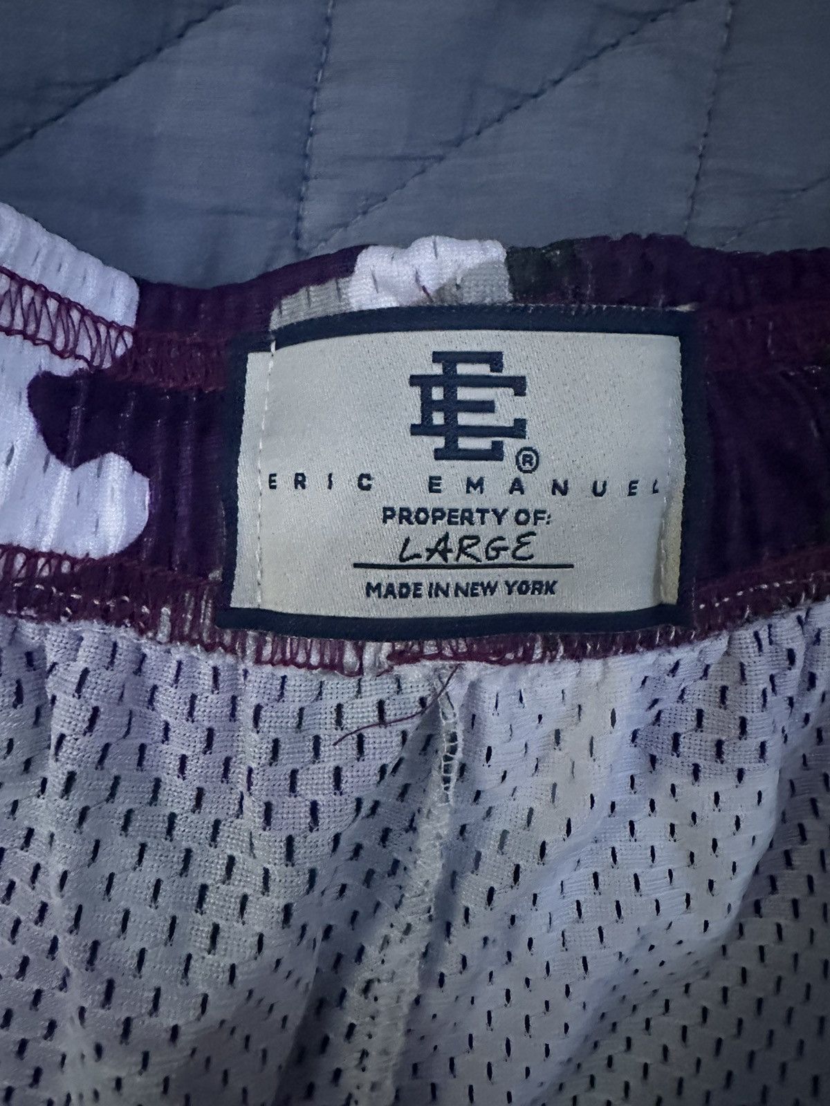 Eric Emanuel Eric Emanuel Purple Camo Shorts Size US 34 / EU 50 - 4 Thumbnail