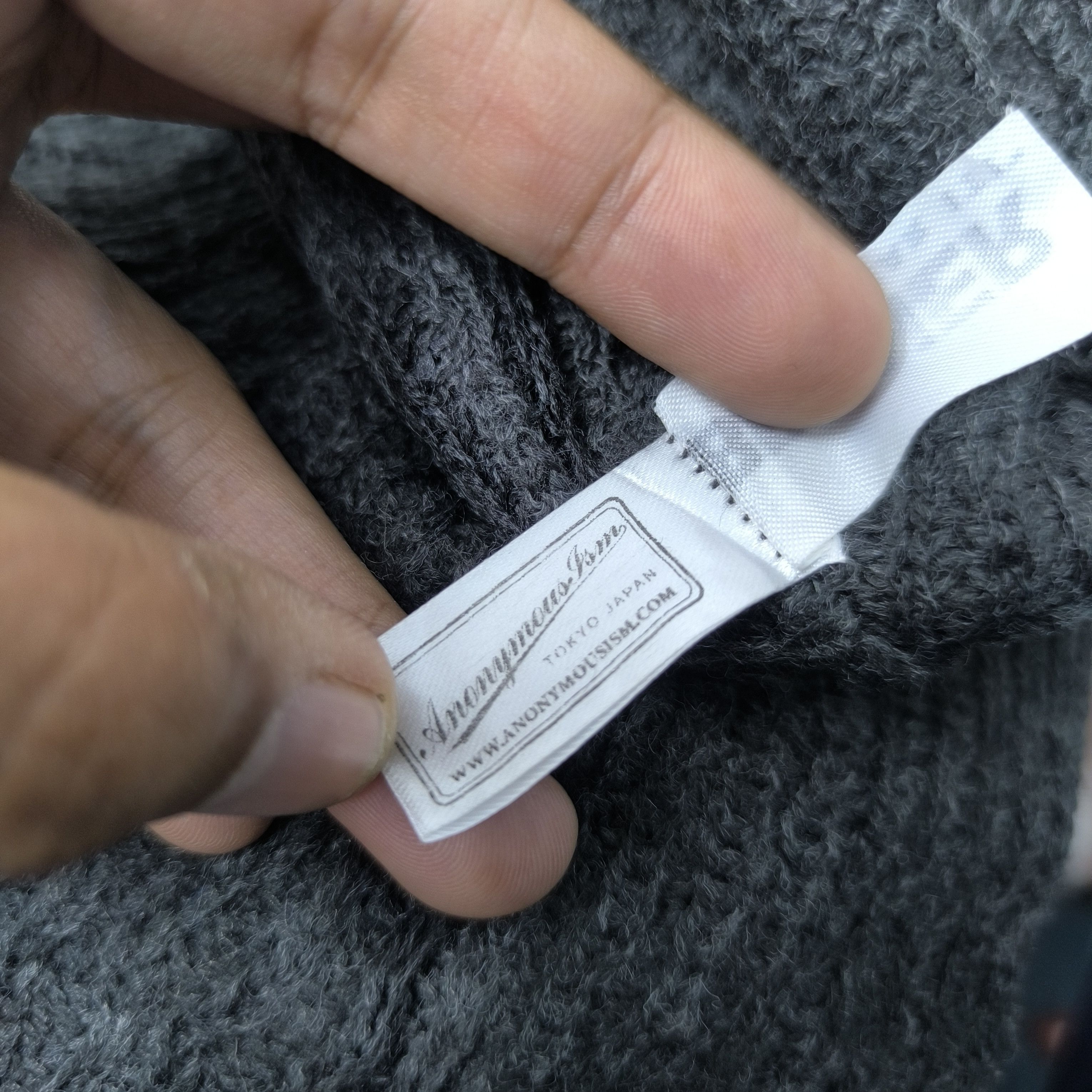 Anonymous Ism 💥 Borner x Anonymous ism tokyo made in usa short beanie hat Size ONE SIZE - 4 Thumbnail